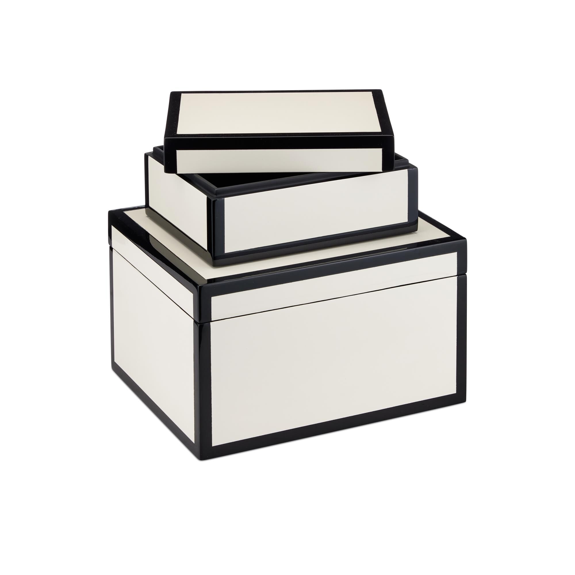 Ivory Accent Box by Currey and Company