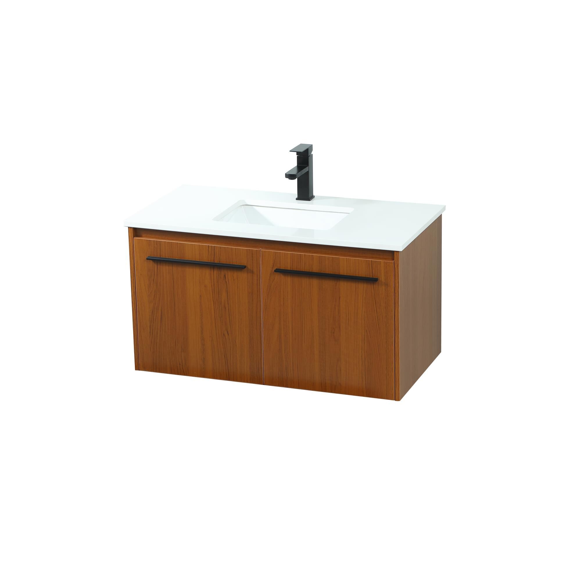 Shown in Teak finish