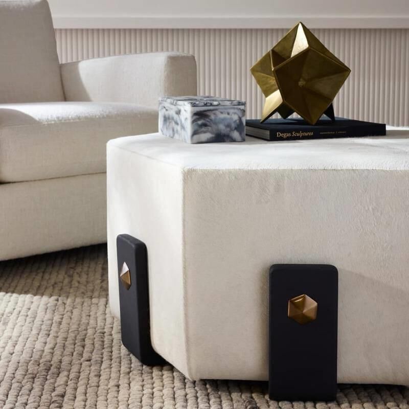 Ivonne 36 Inch Ottoman by Arteriors Home