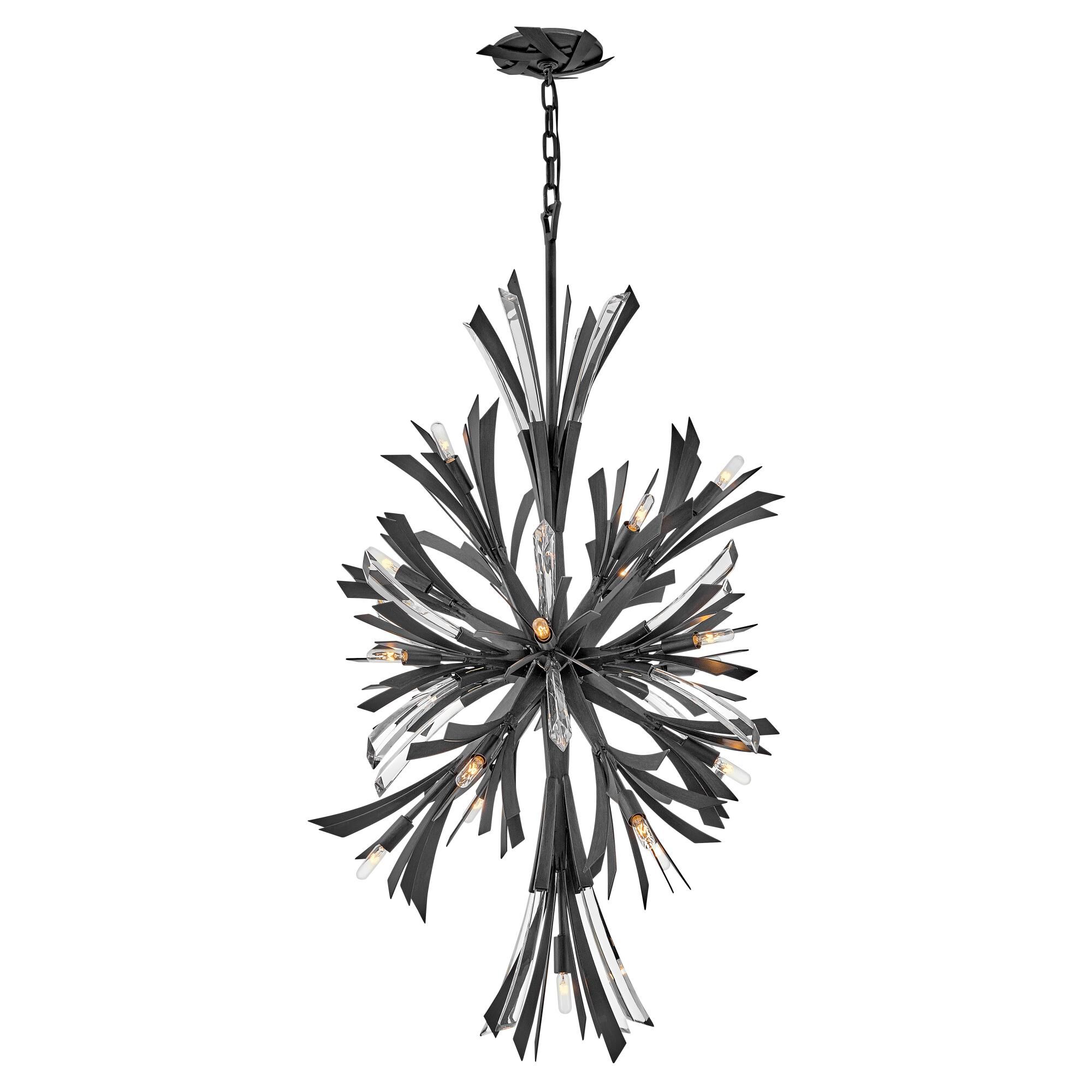 Vida 24 Inch 19 Light Chandelier by Fredrick Ramond