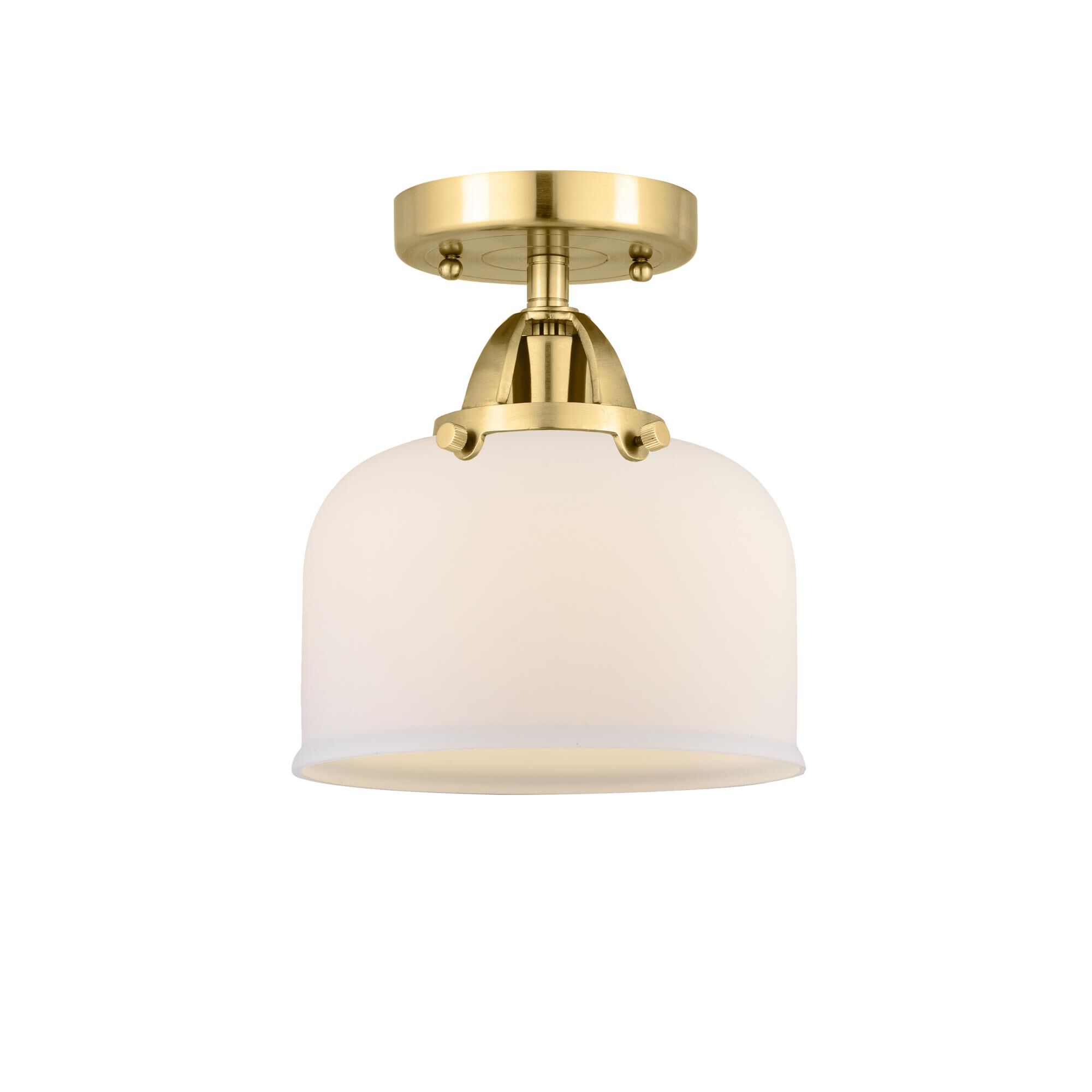 Bruno Marashlian Bell 8 Inch 1 Light Semi Flush Mount by Innovations Lighting