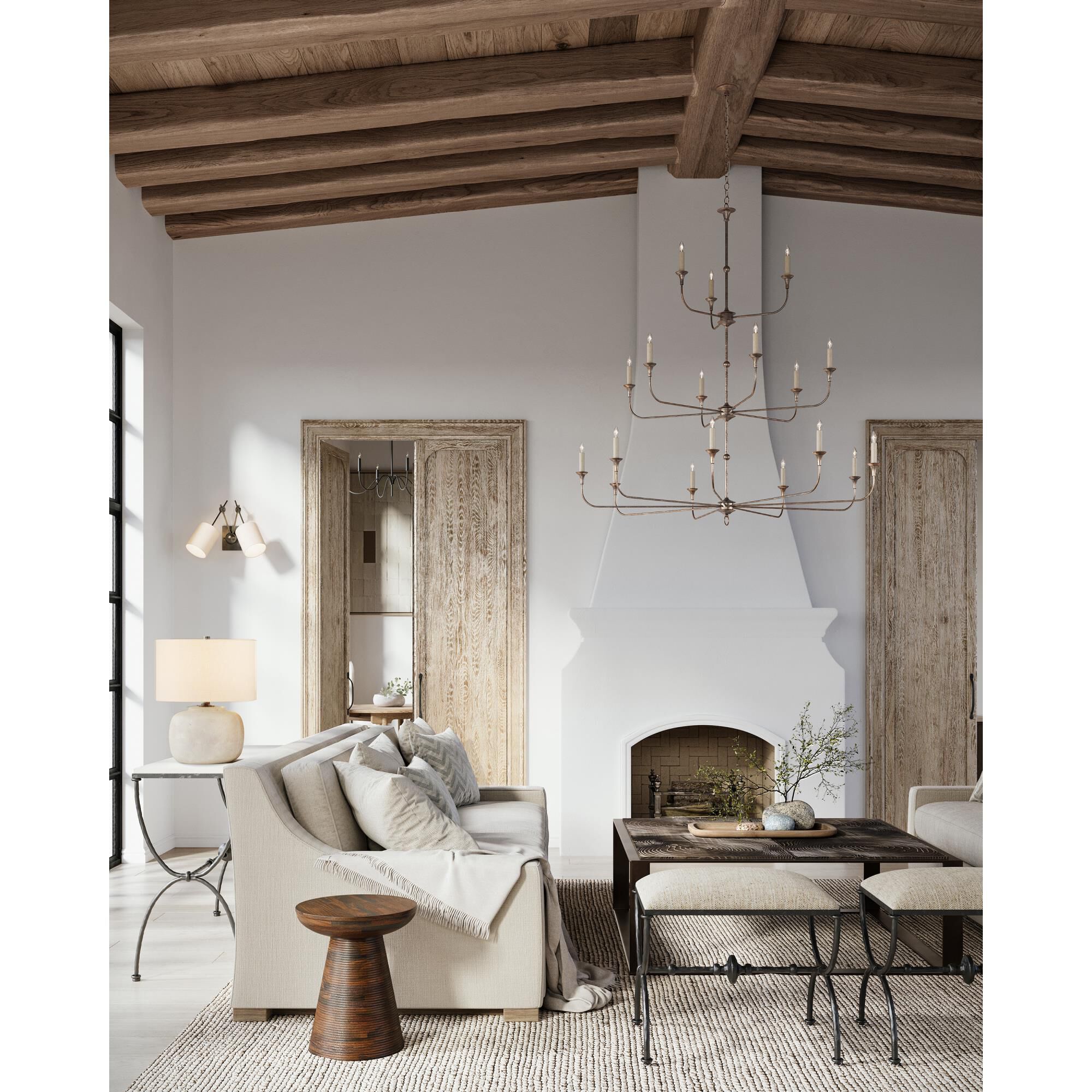 Nottaway 60 Inch Chandelier by Currey and Company