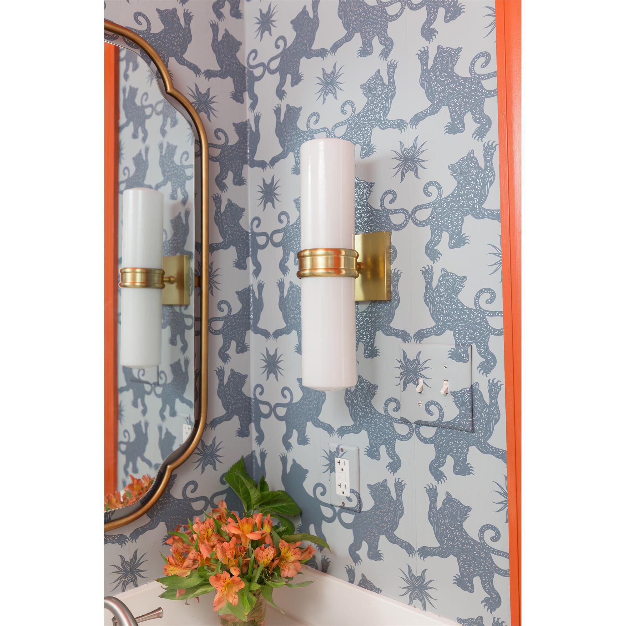 Natalie Medium 2 Light Wall Sconce,