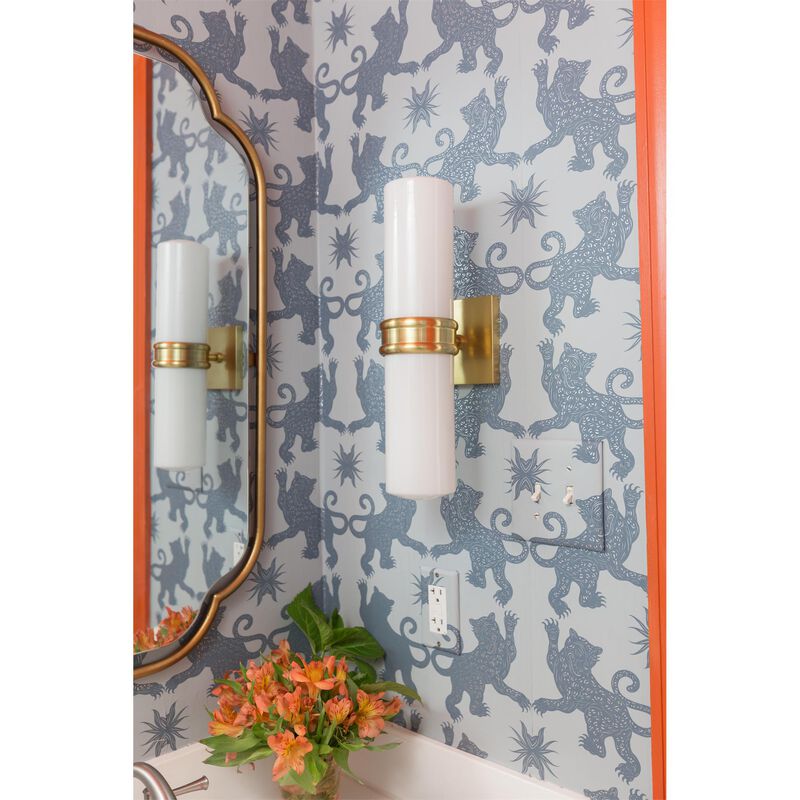 Natalie Medium 2 Light Wall Sconce by Mitzi