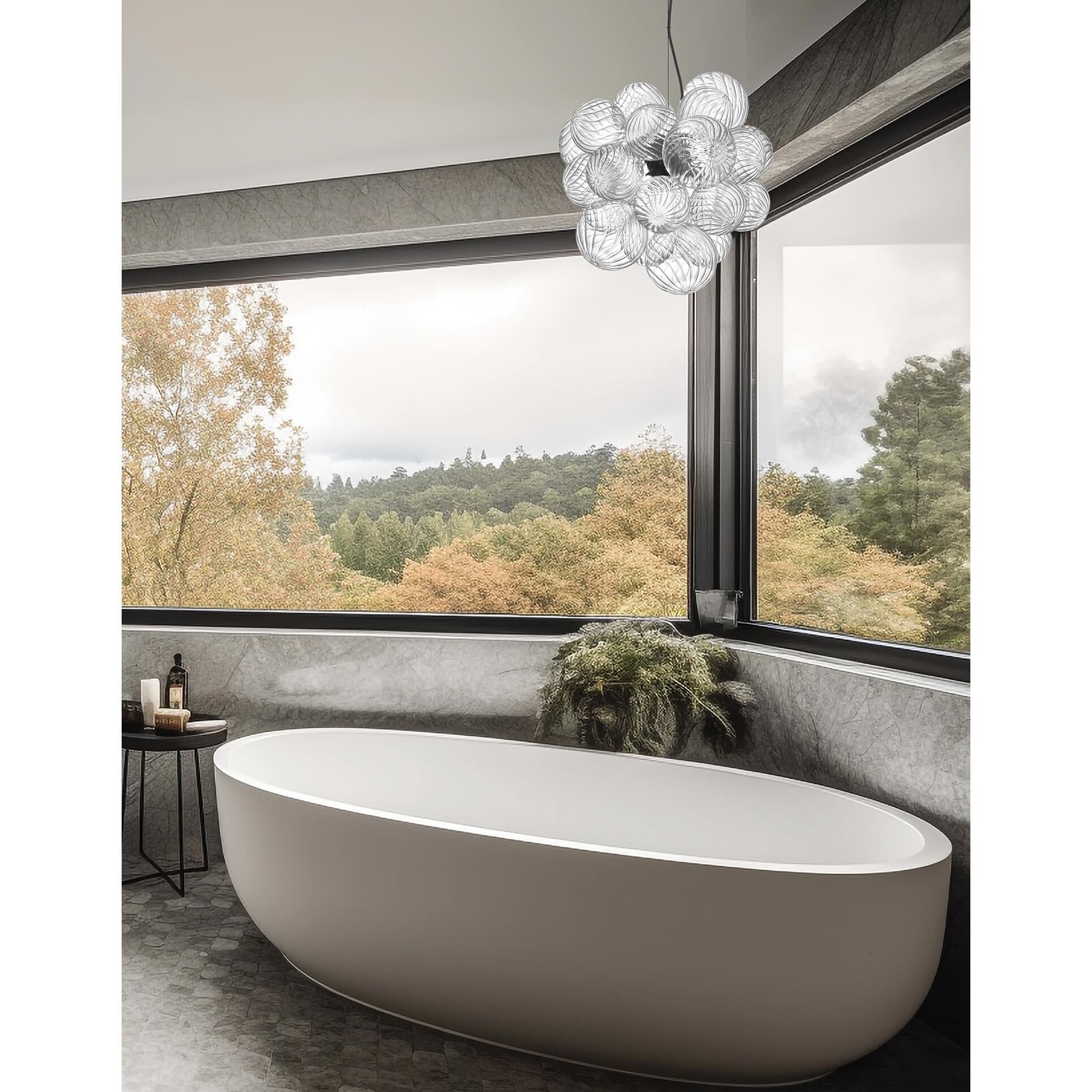 Charlize 20 Inch Large Pendant by Dainolite