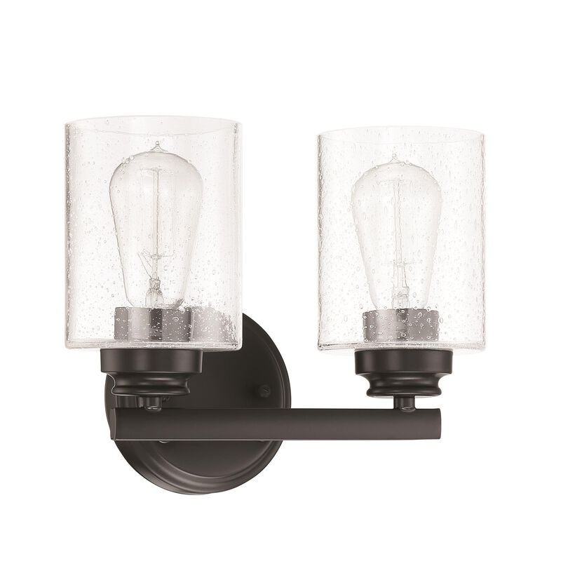 Bolden 11 Inch 2 Light Bath Vanity Light by Craftmade