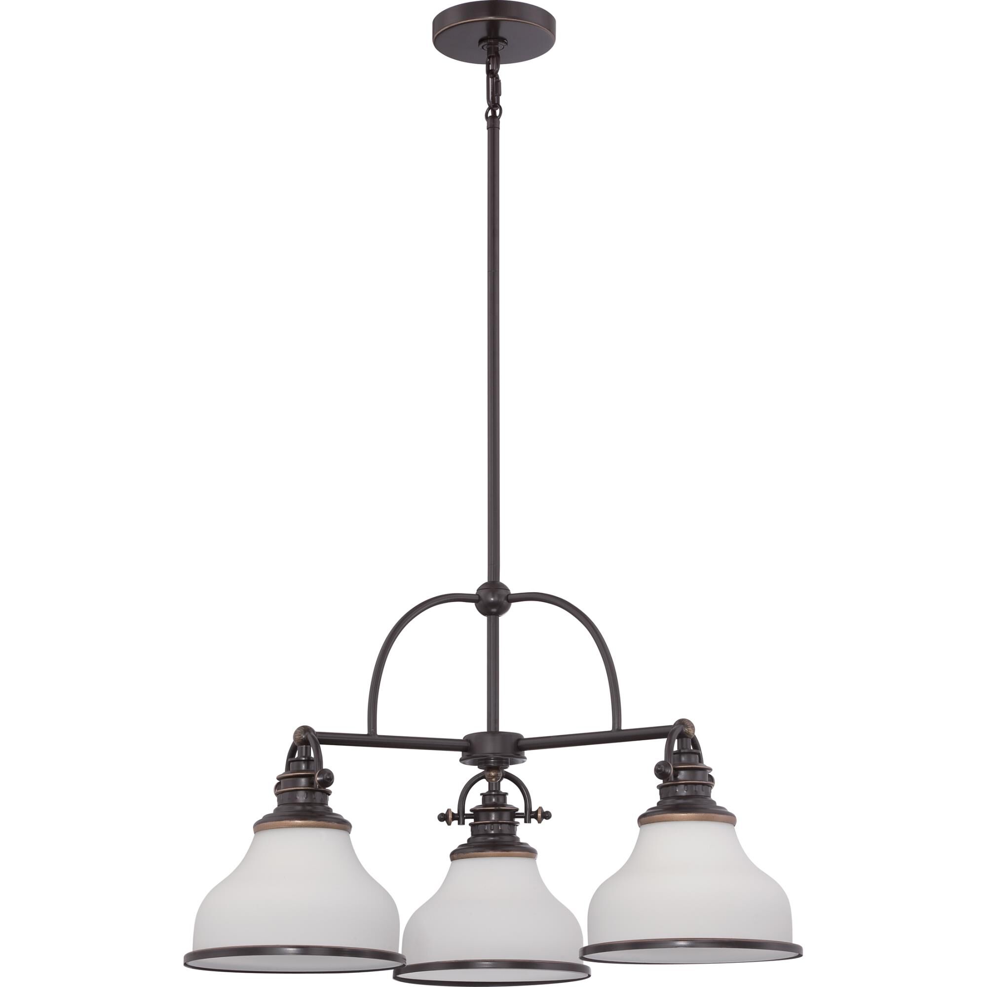 Grant 24 Inch 3 Light Chandelier by Quoizel