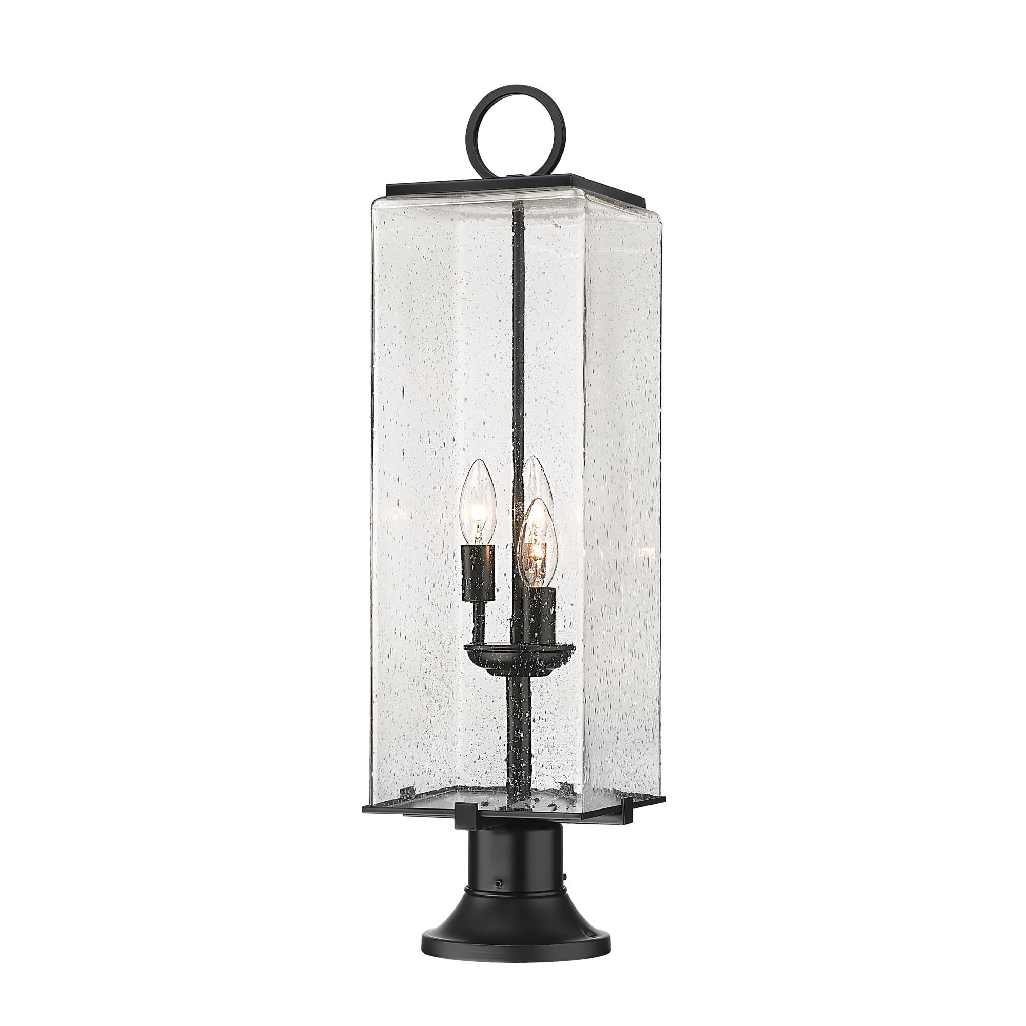 Sana 28 Inch Tall 3 Light Outdoor Pier Lamp by Z-Lite