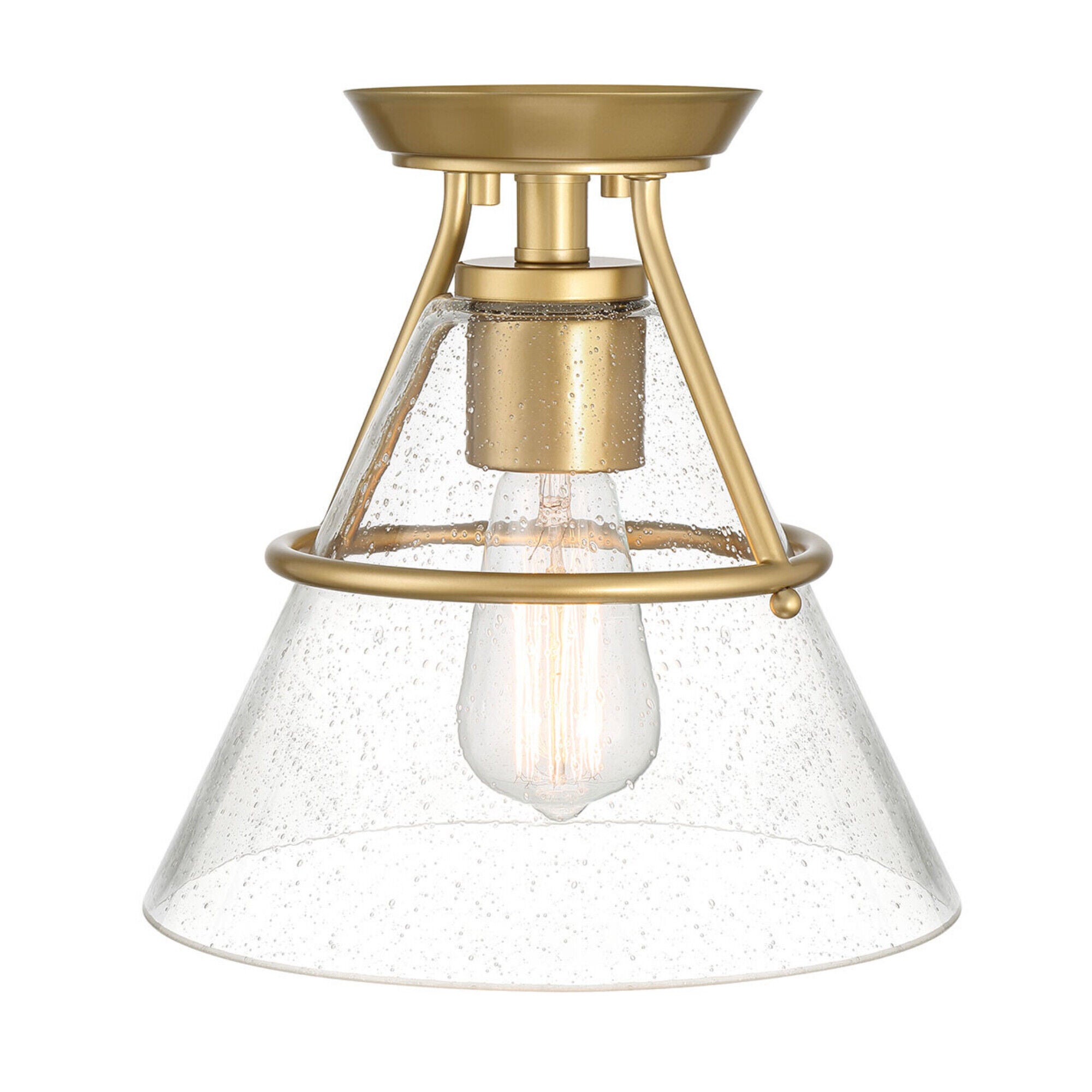 10 Inch Semi Flush Mount,