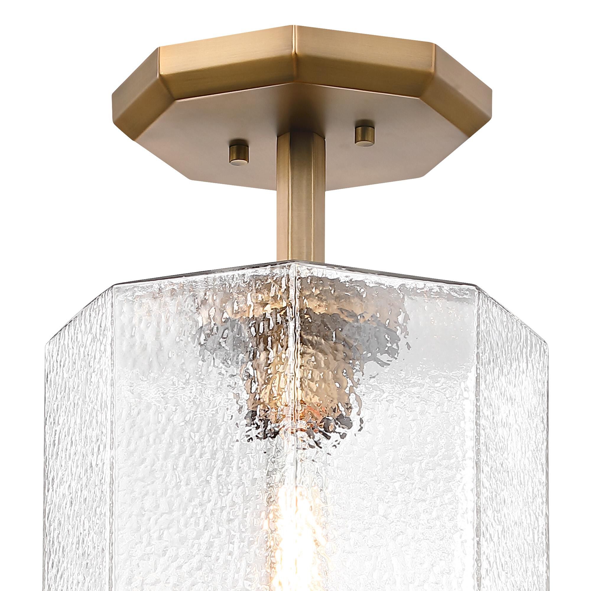 Haven 10 Inch Semi Flush Mount by Designers Fountain
