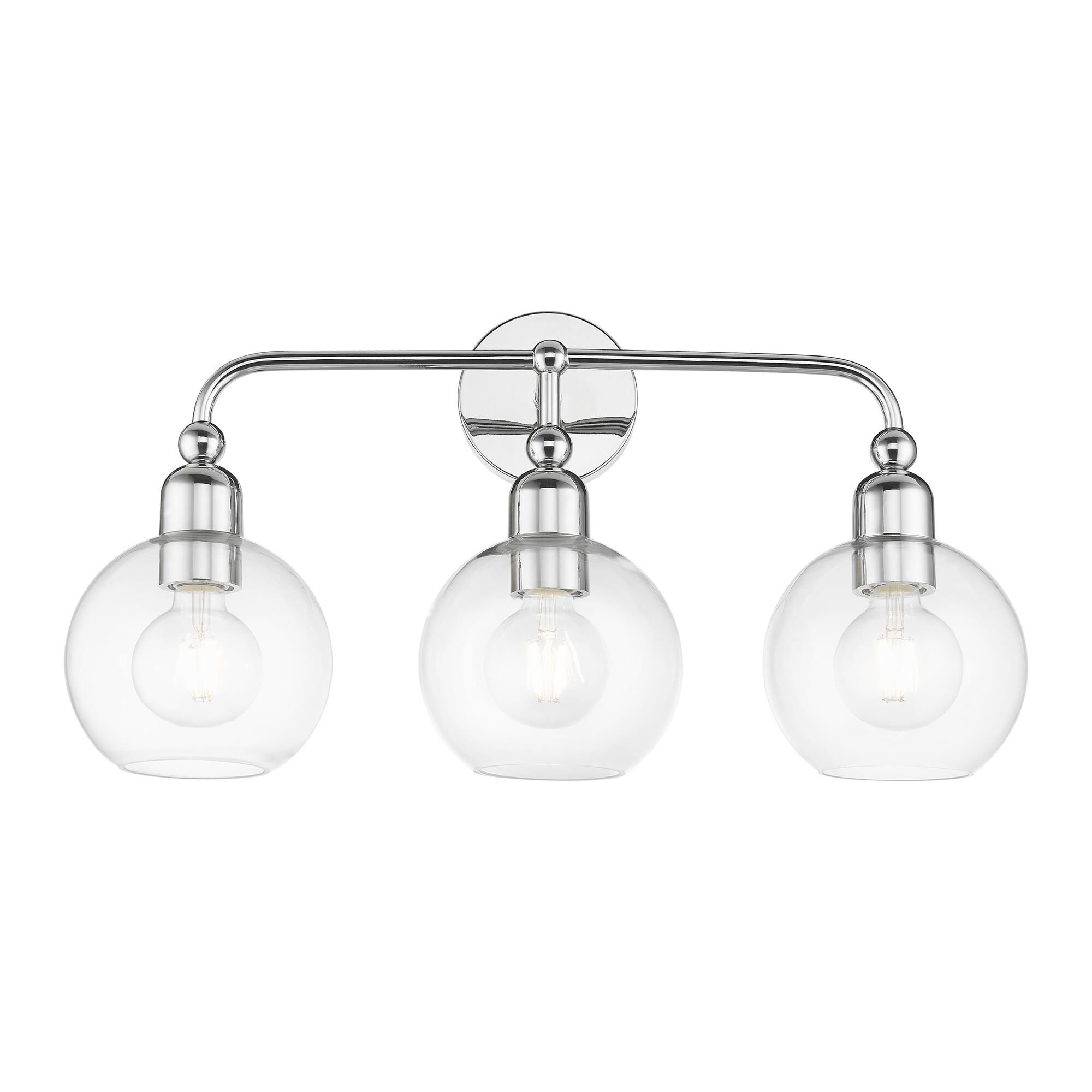 Downtown 23 Inch 3 Light Bath Vanity Light by Livex Lighting