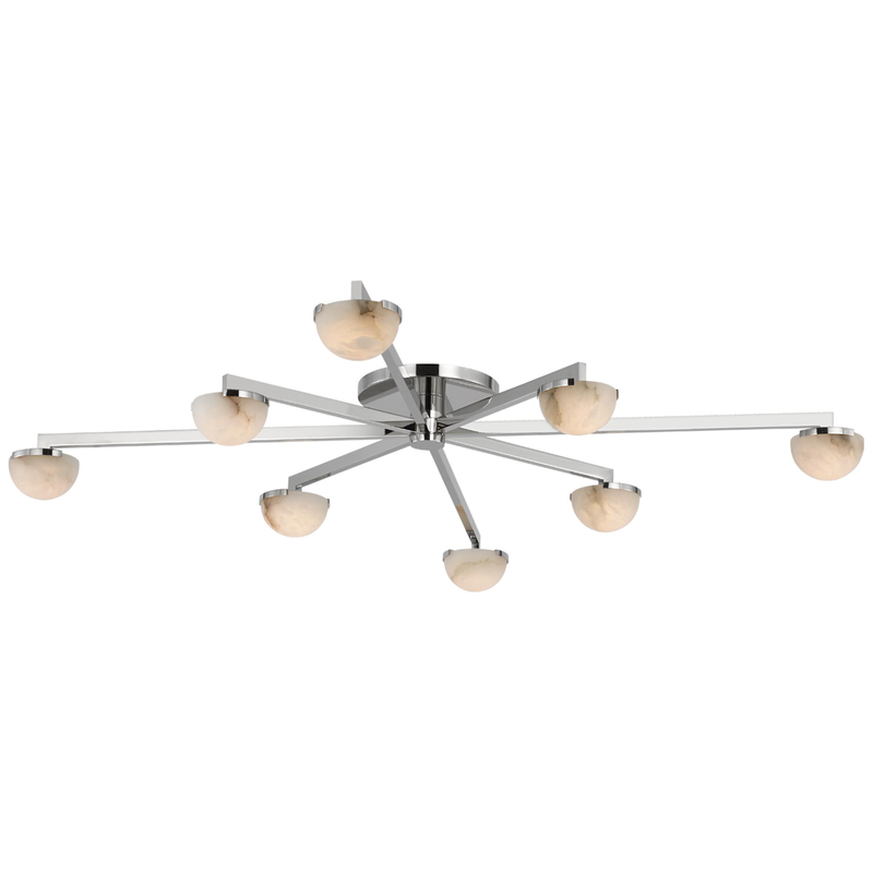 Kelly Wearstler Pedra 48 Inch 8 Light LED Flush Mount by Visual Comfort Signature Collection