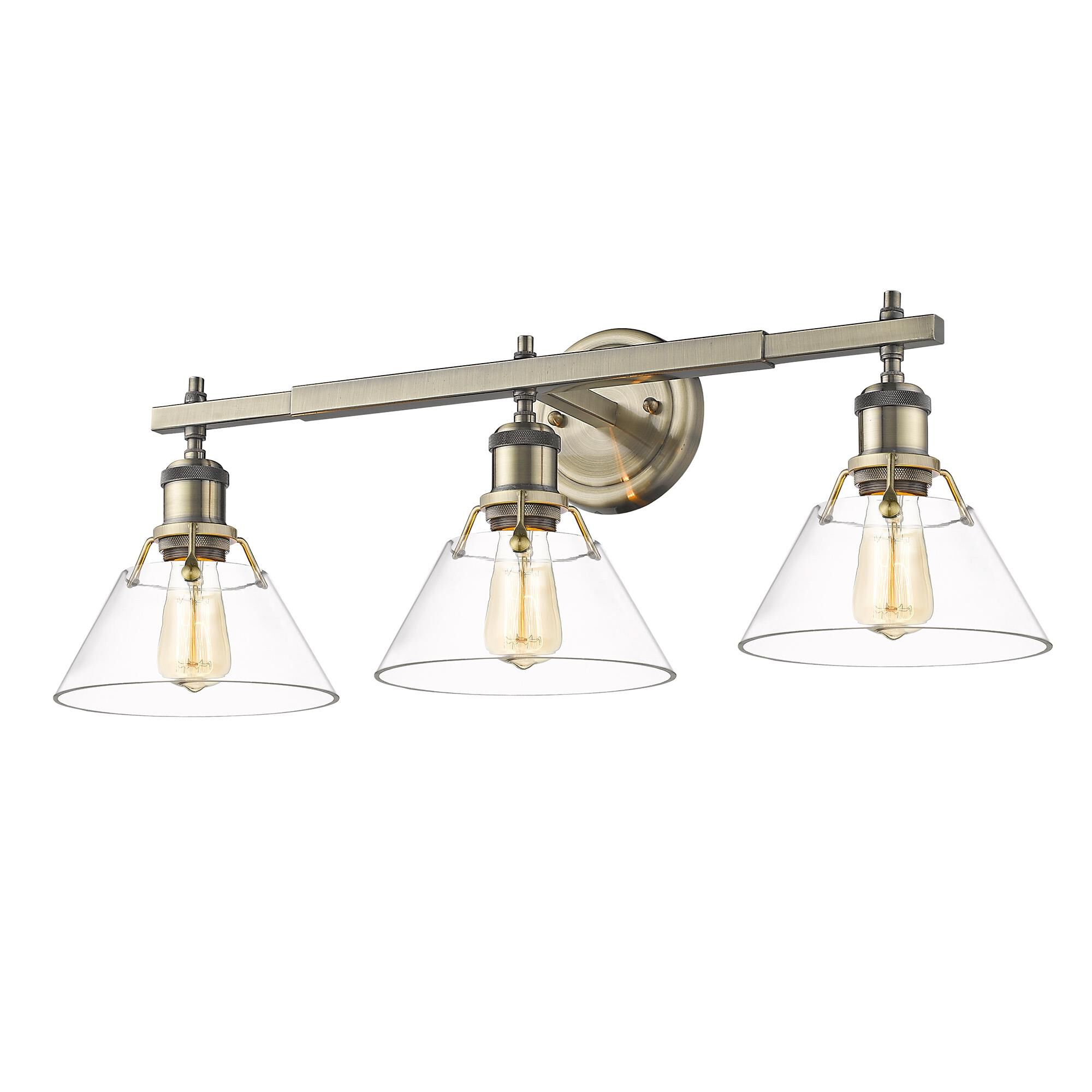 Orwell 27 Inch Bath Vanity Light by Golden Lighting