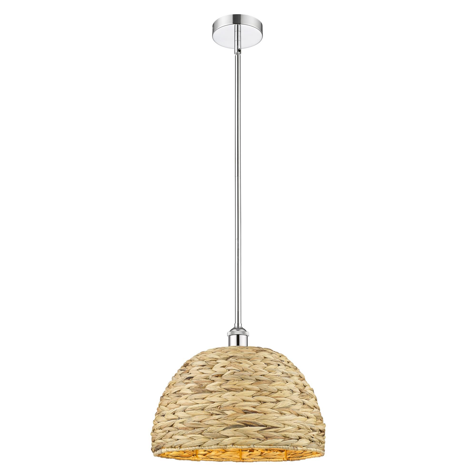 Shown in Polished Chrome finish and Natural shade