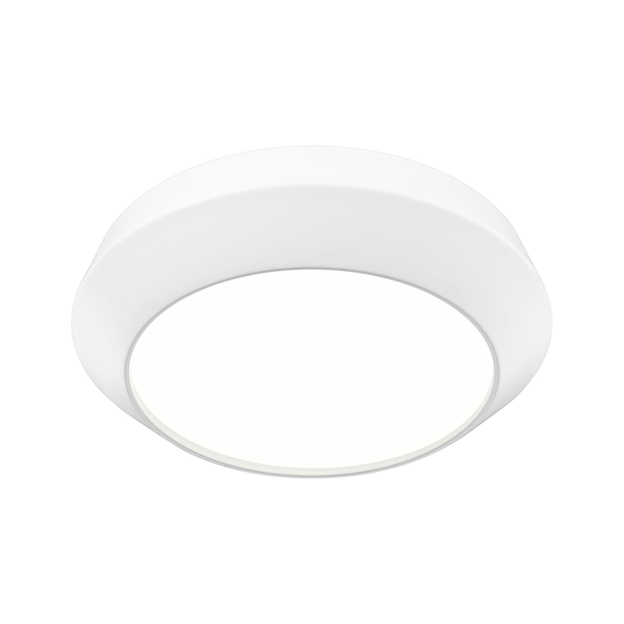 Shown in Matte White finish and White glass