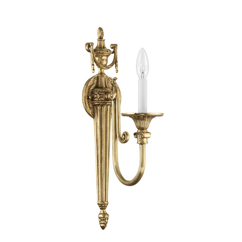 Cast Brass Wall Mount 20 Inch Bath Vanity Light by Crystorama