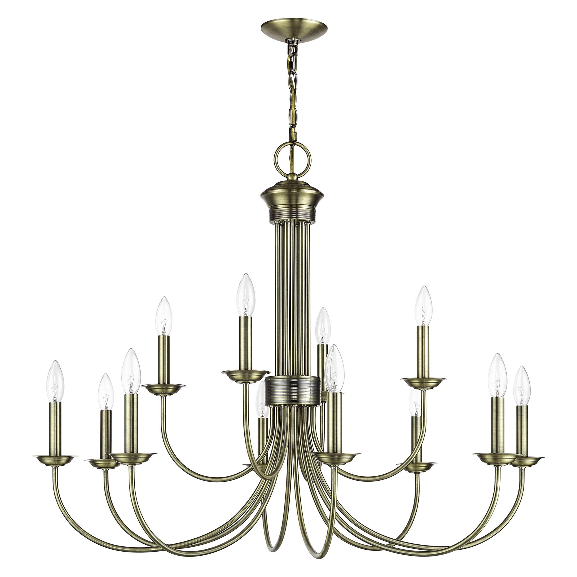 Estate 36 Inch Chandelier by Livex Lighting