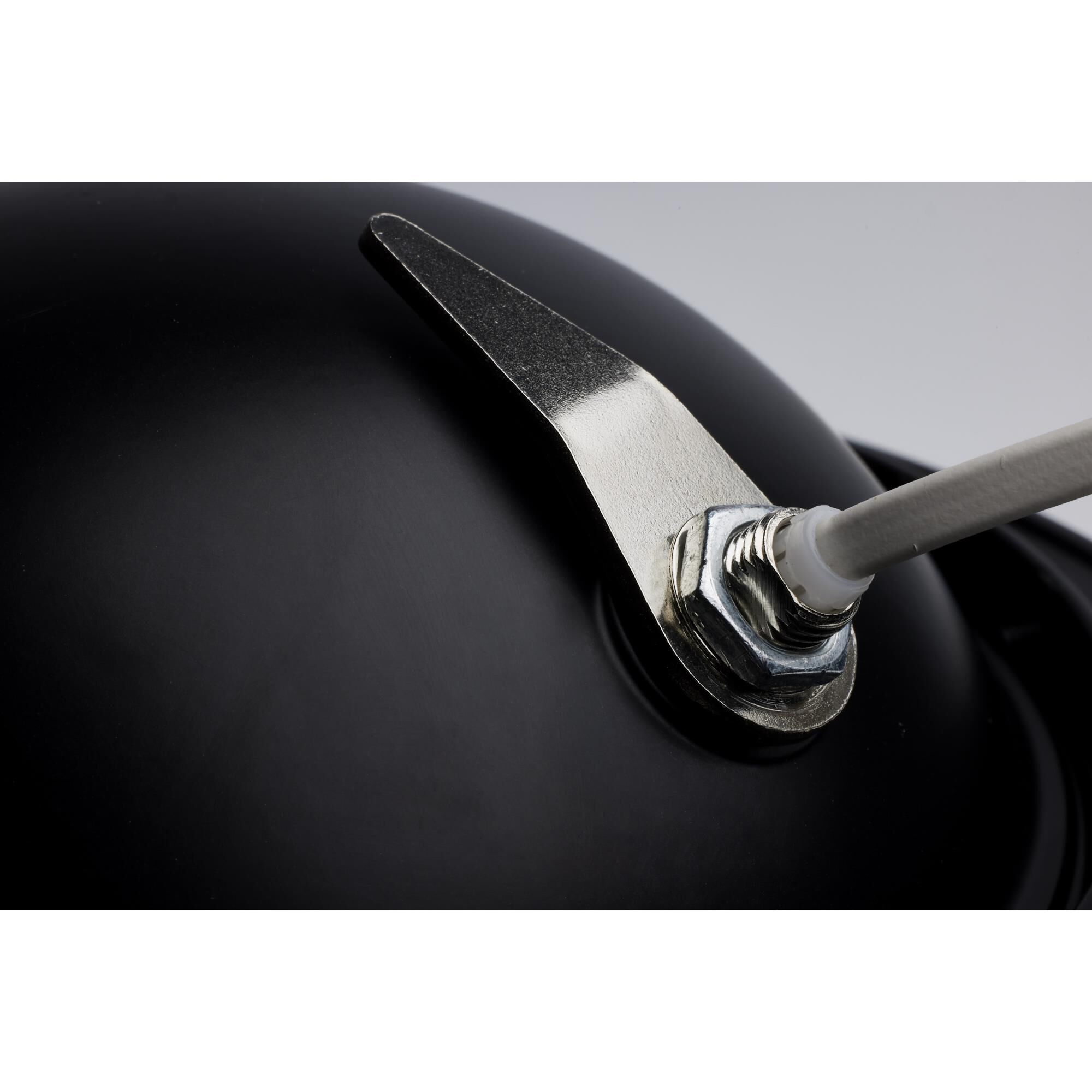 Shown in Black finish and 0 glass and 0 shade