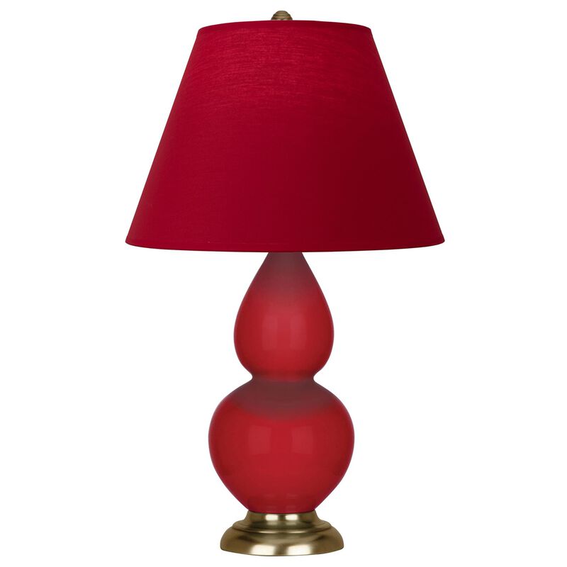 Small Double Gourd 23 Inch Table Lamp by Robert Abbey