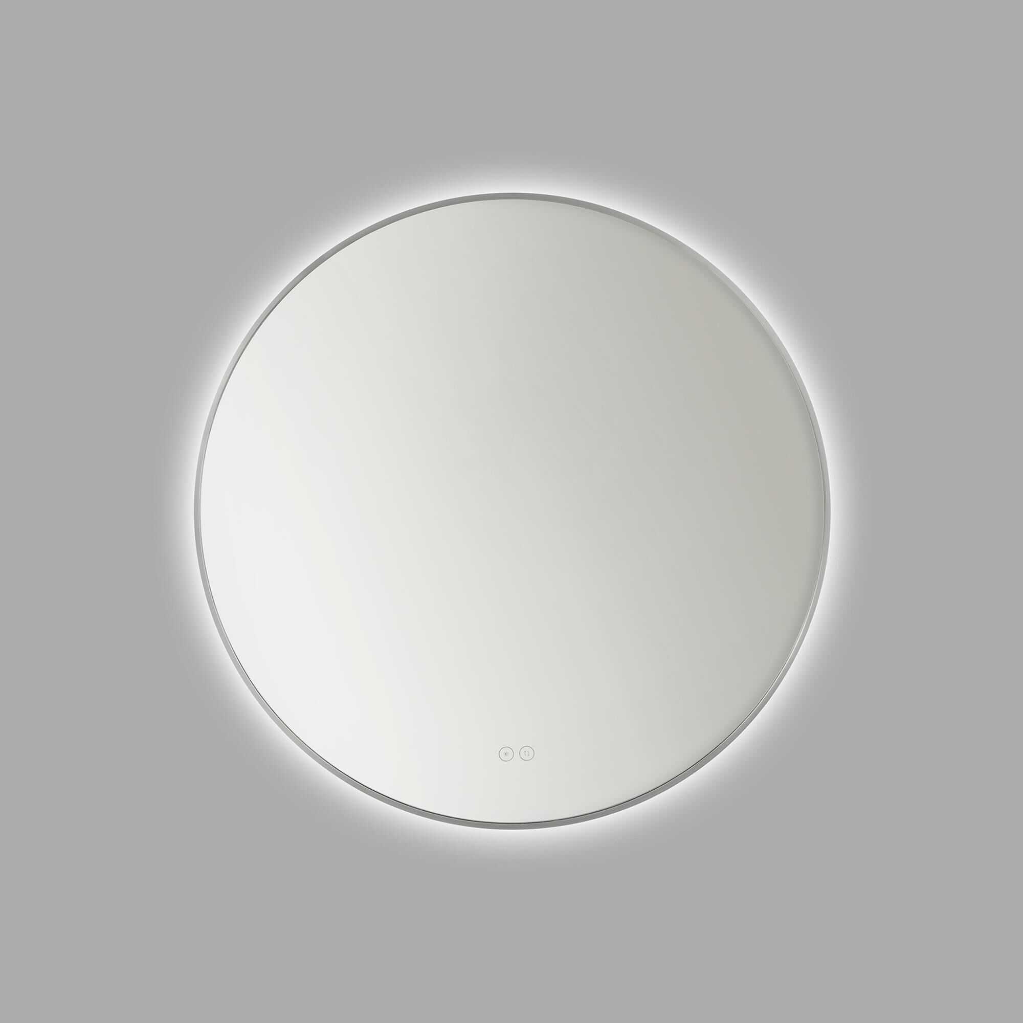 Shown in Brushed Nickel finish and Mirror Glass shade