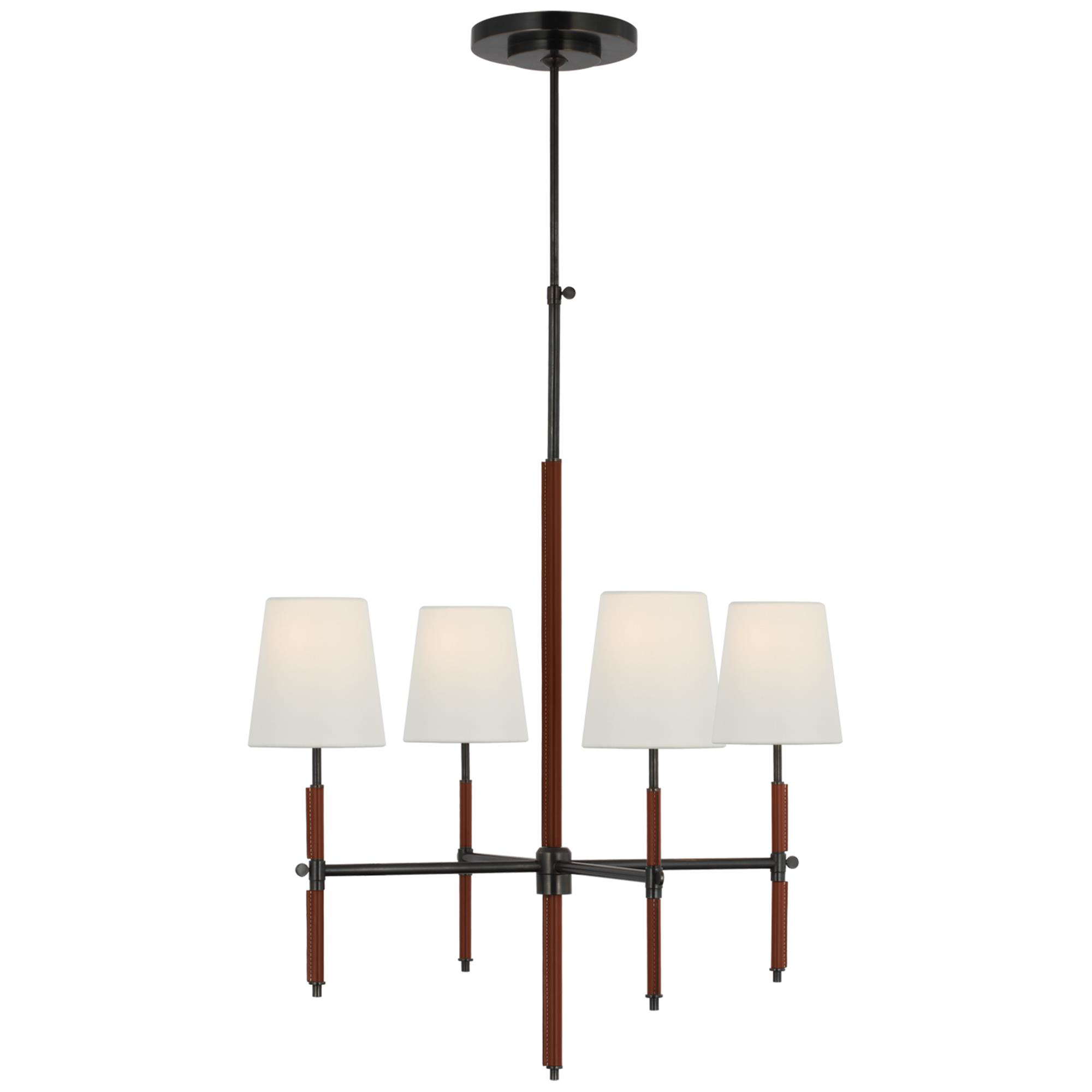 Shown in Bronze and Saddle Leather finish