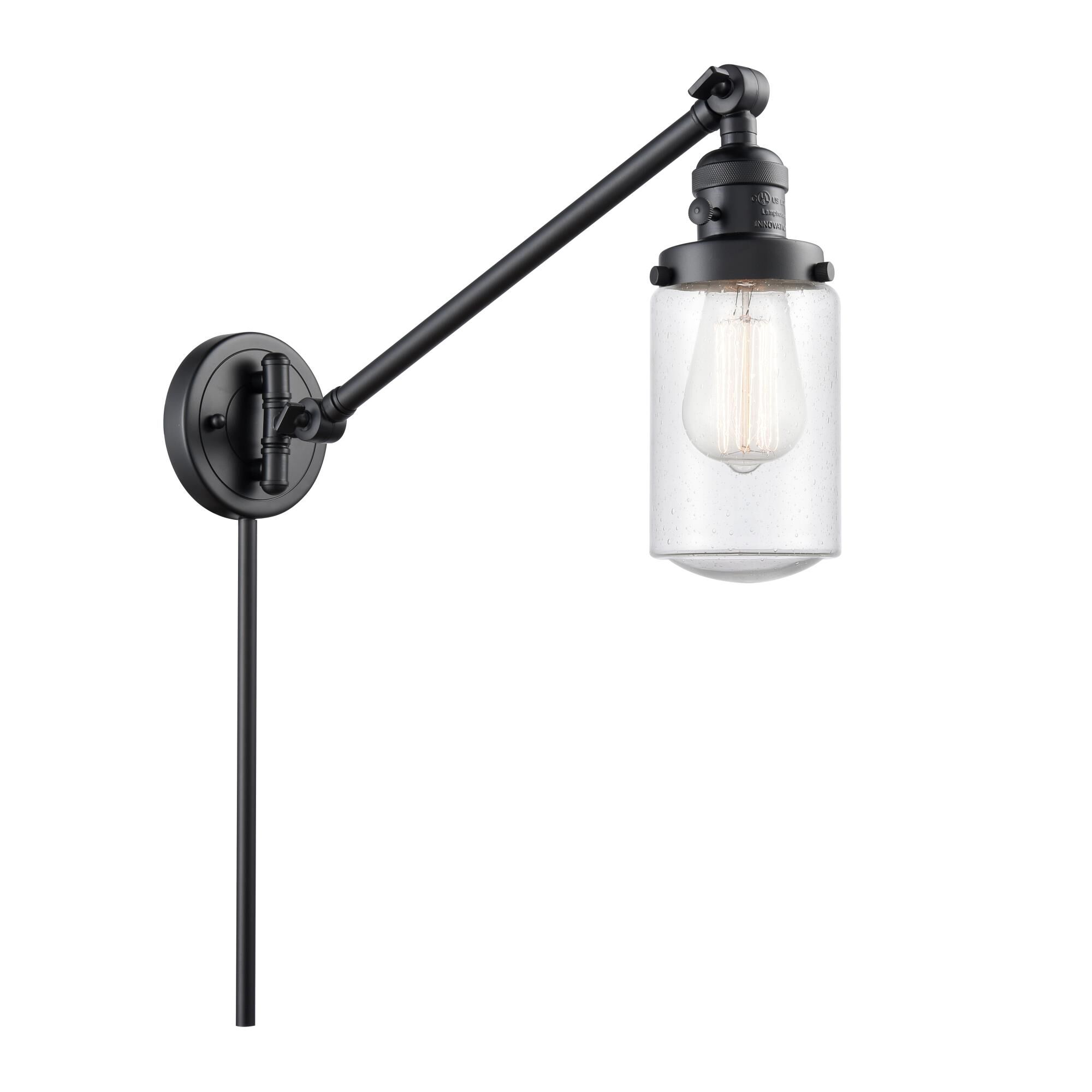 Shown in Matte Black finish and Schoolhouse glass and Glass shade