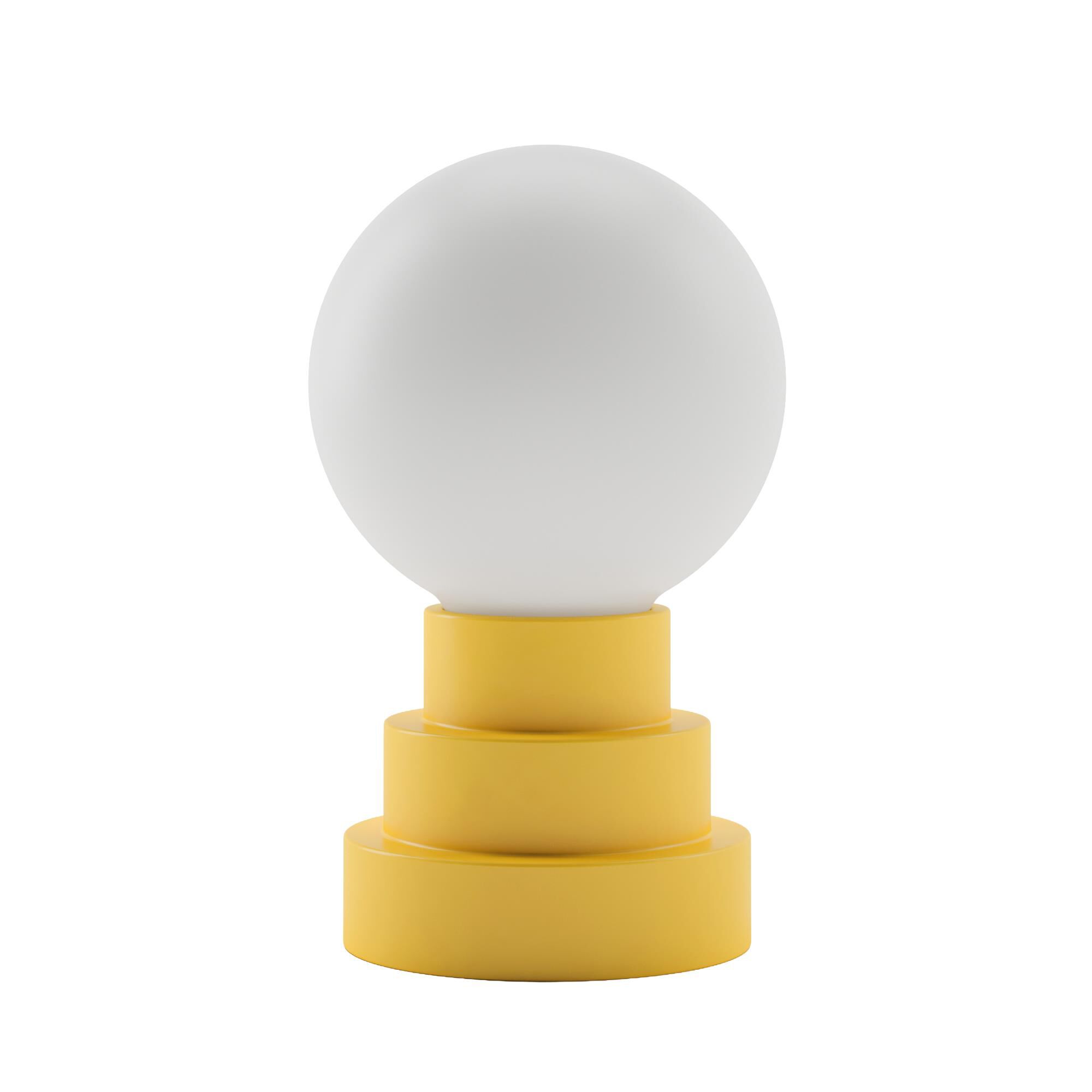 Kibun Globe 14 Inch Table Lamp by Bulbrite