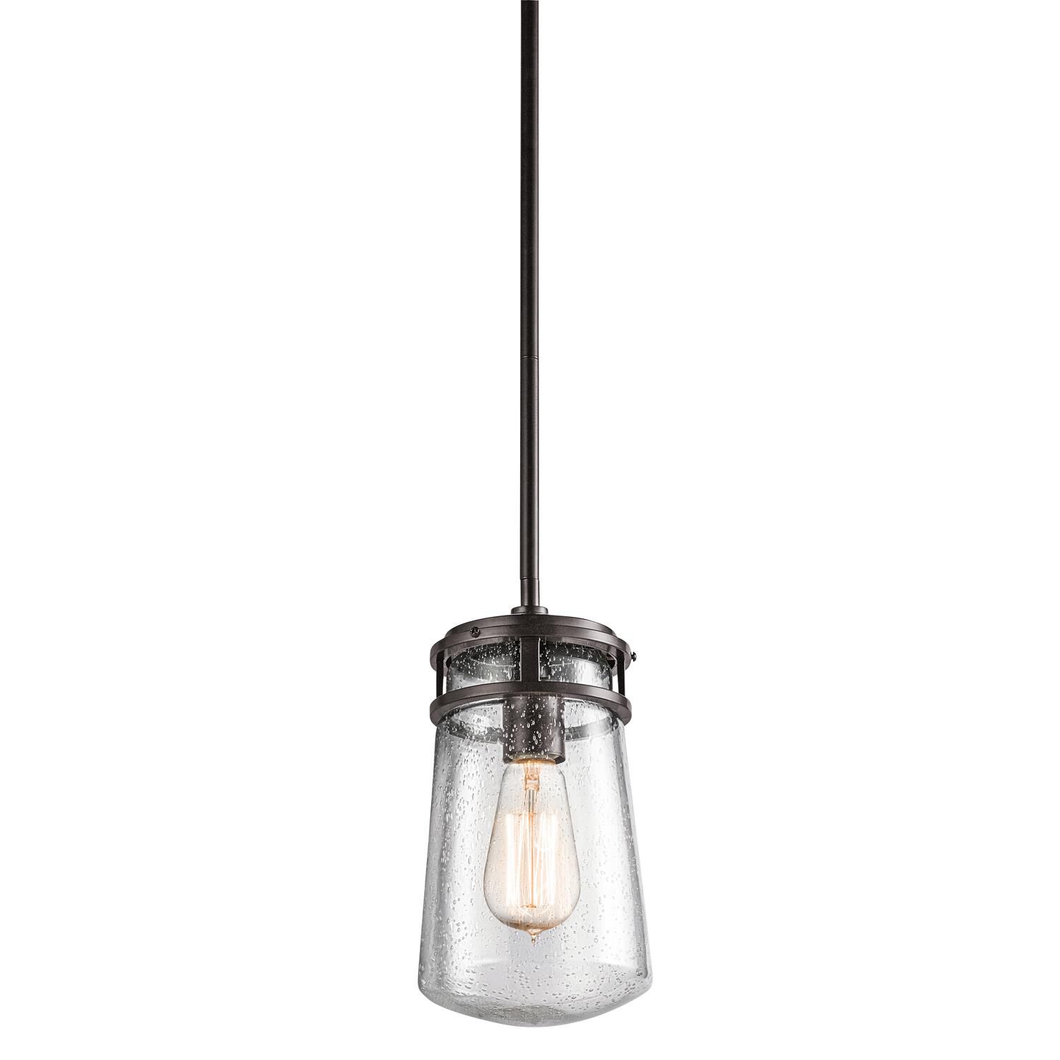 Lyndon 11 Inch Tall 1 Light Outdoor Hanging Lantern by Kichler Lighting