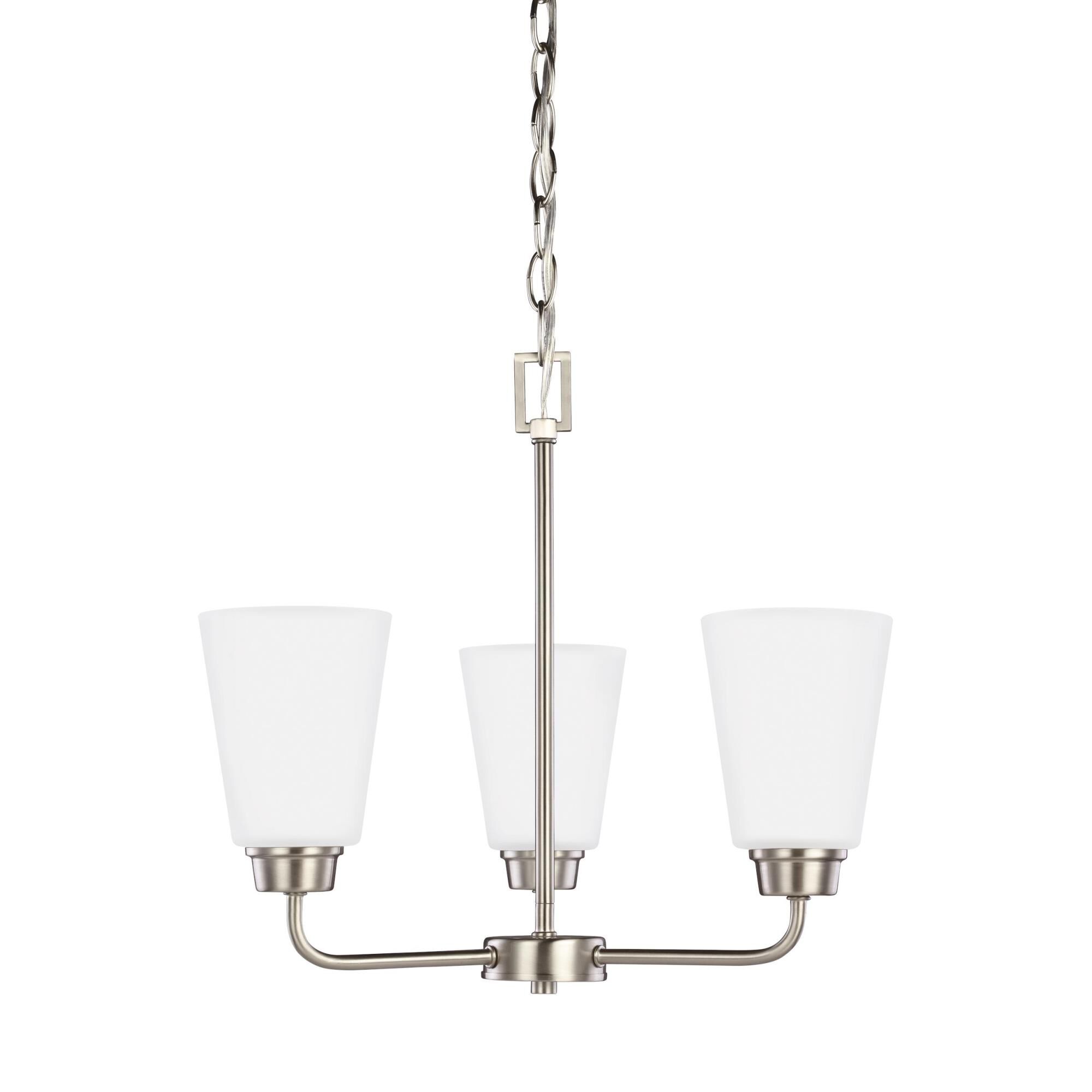 Kerrville 17 Inch 3 Light Mini Chandelier by Generation Lighting