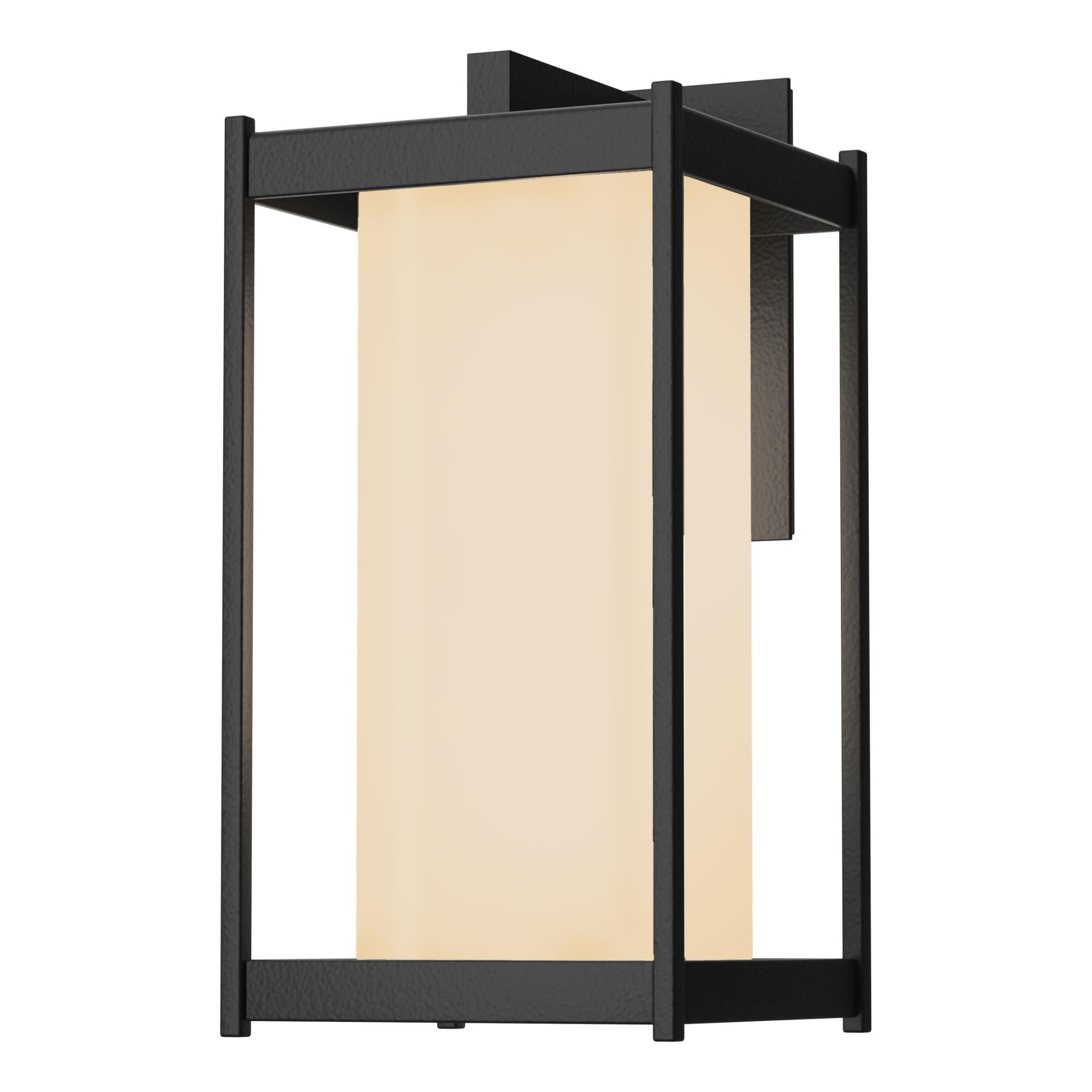 Shown in Coastal Black finish and Opal glass and Opal Glass shade