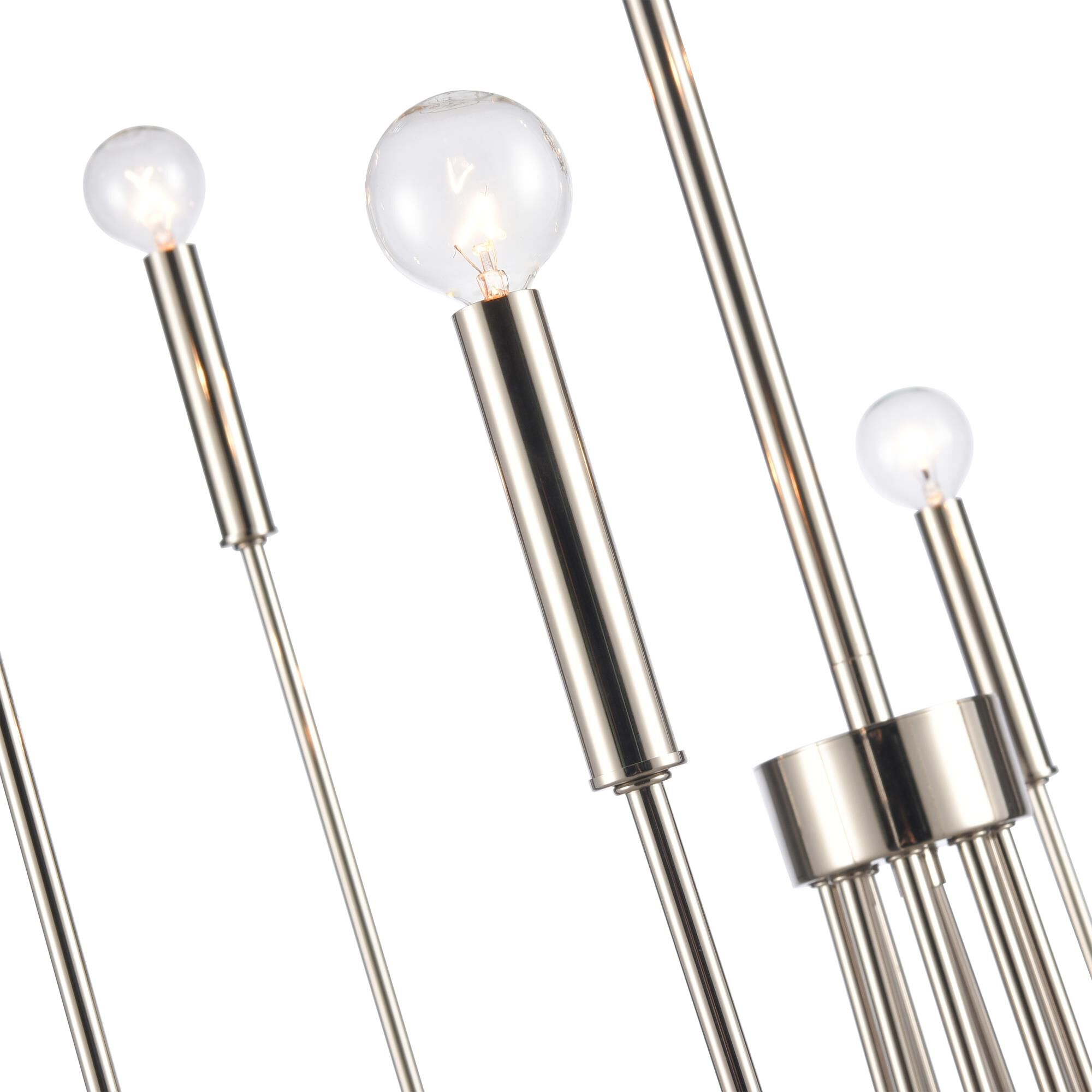 Ulla 28 Inch 8 Light Chandelier by ELK Lighting