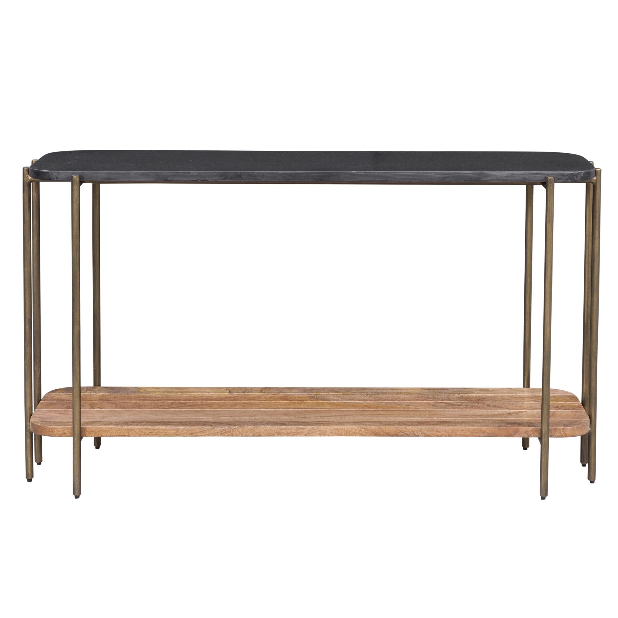 Shown in Brown, Brass and Black finish