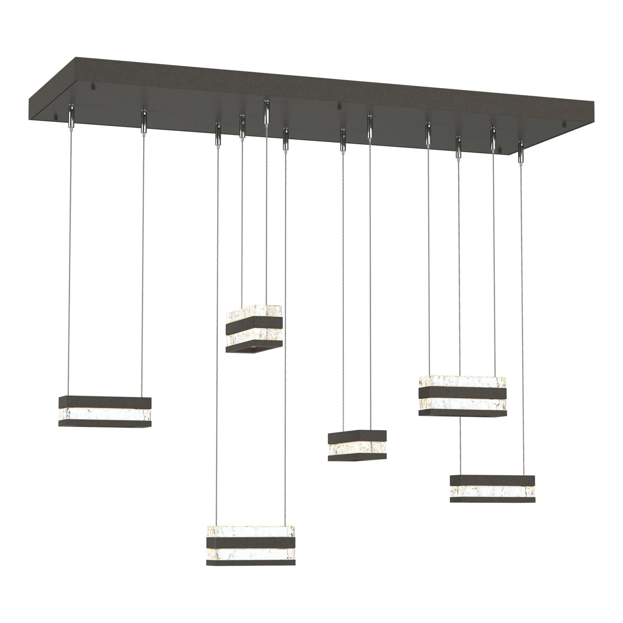 Art + Alchemy 34 Inch Linear Suspension Light by Hubbardton Forge