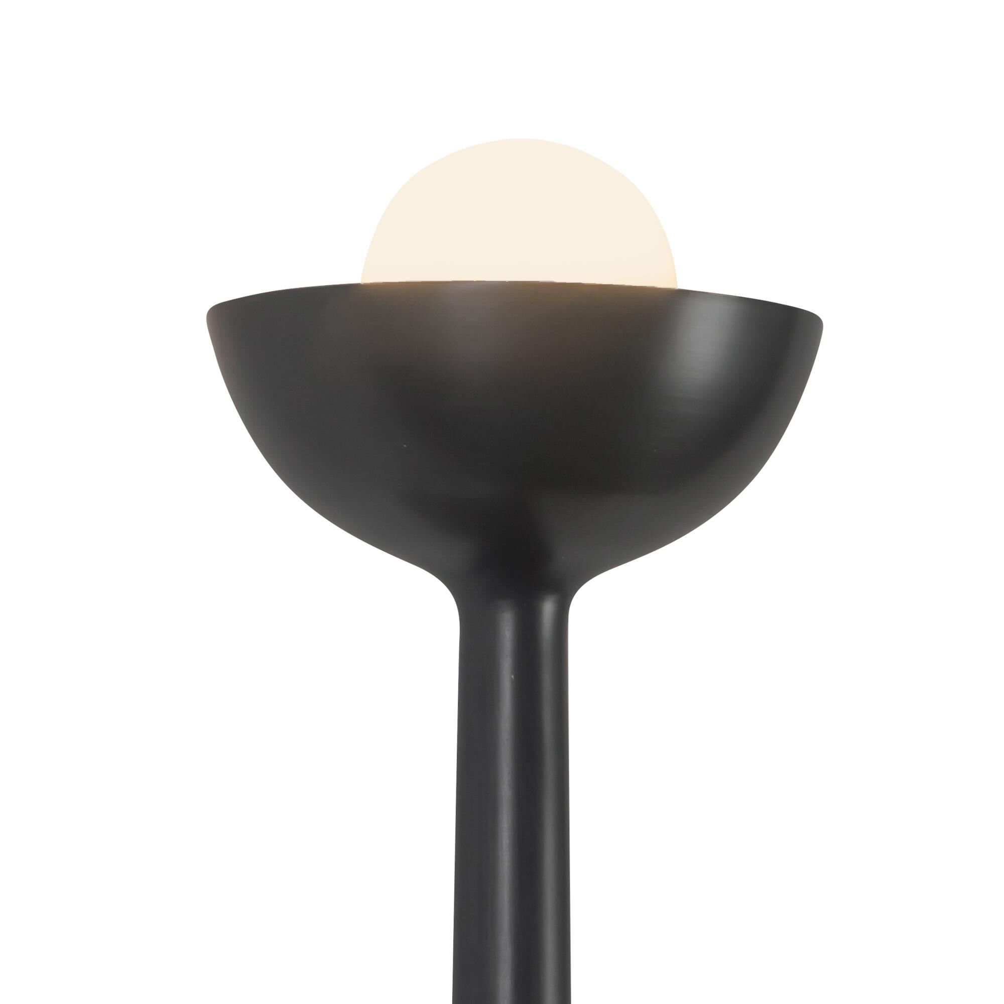 Shown in Urban Bronze finish and Frosted glass