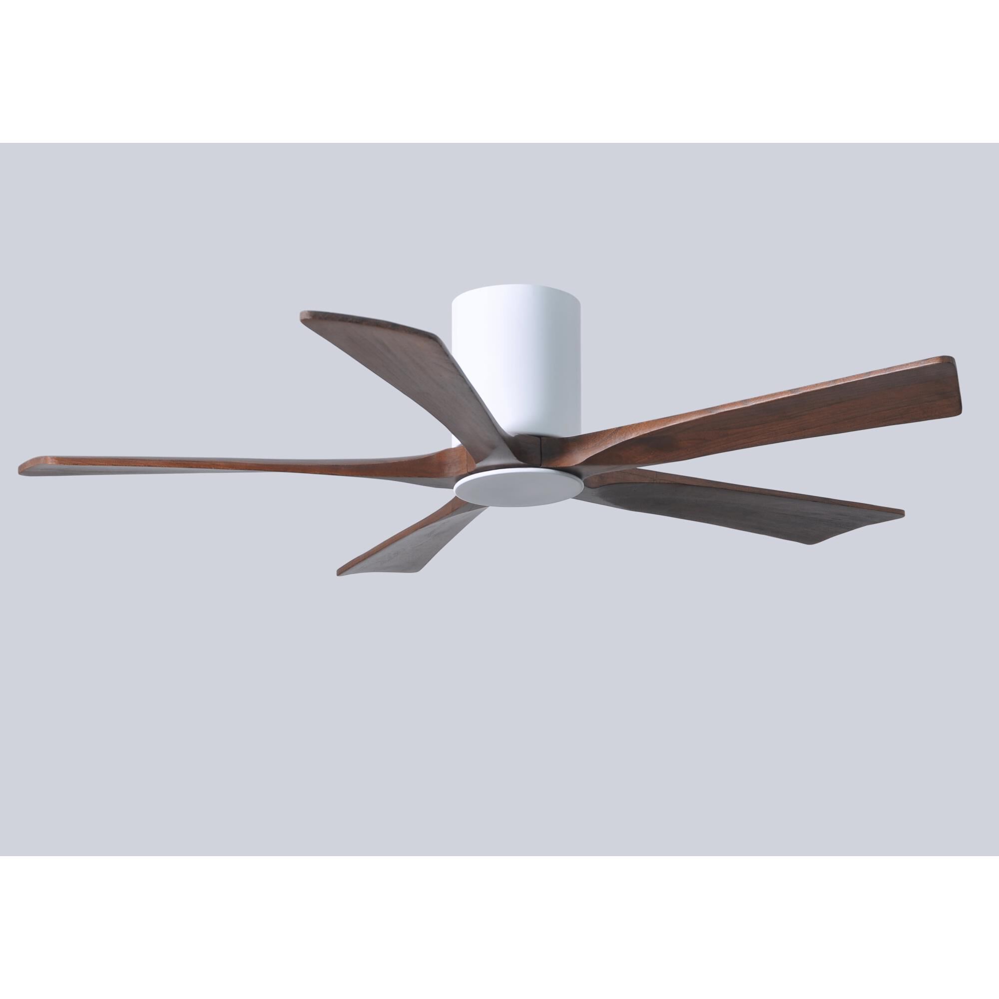 Irene 52 Inch Flush Mount Fan with Light Kit by Matthews Fan Company
