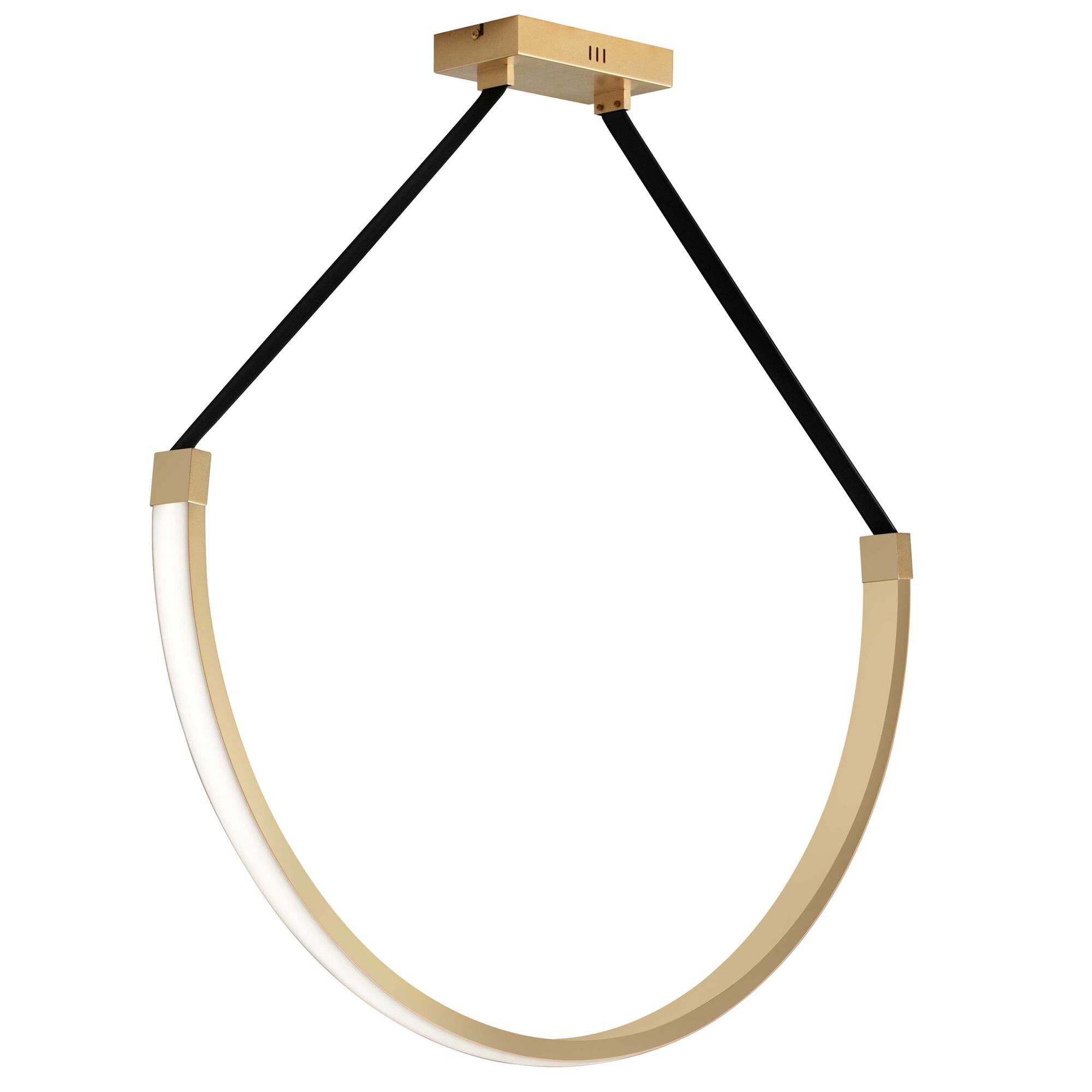 Shown in Aged Brass and Black finish