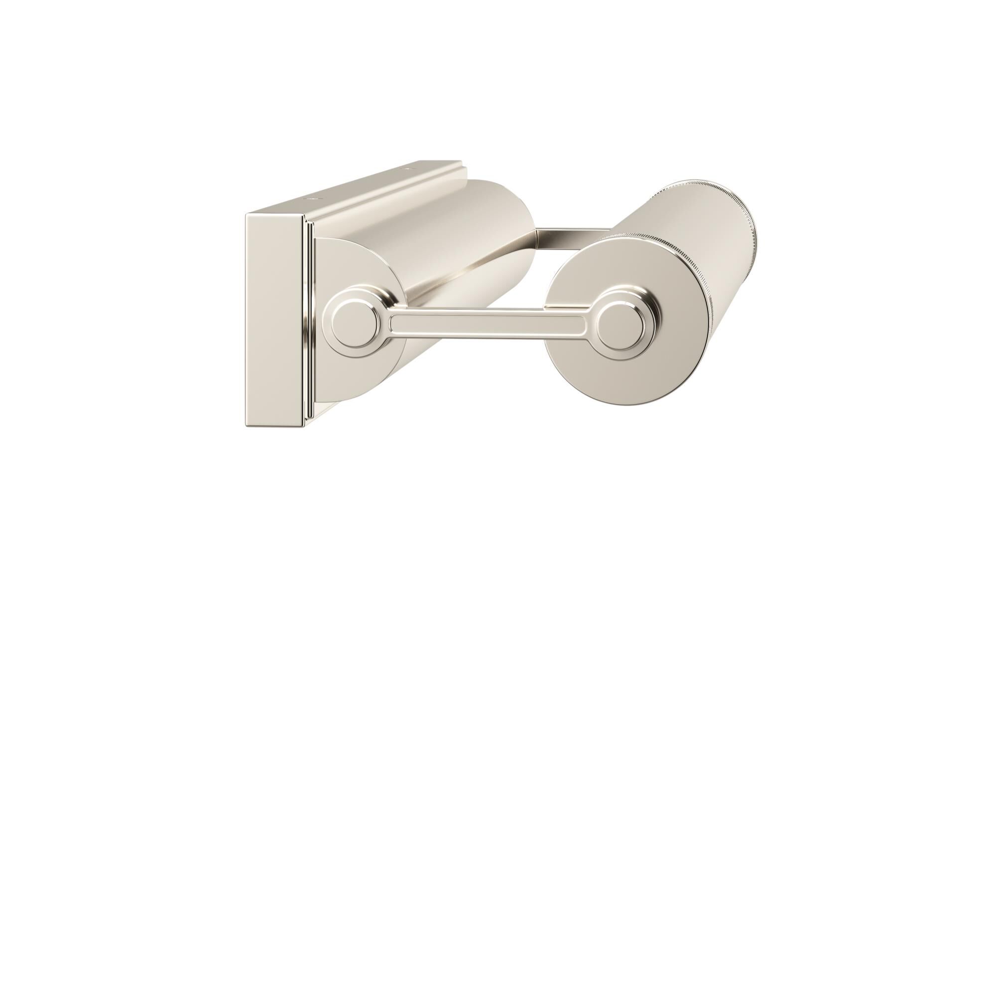 Shown in Polished Nickel finish and Metal shade