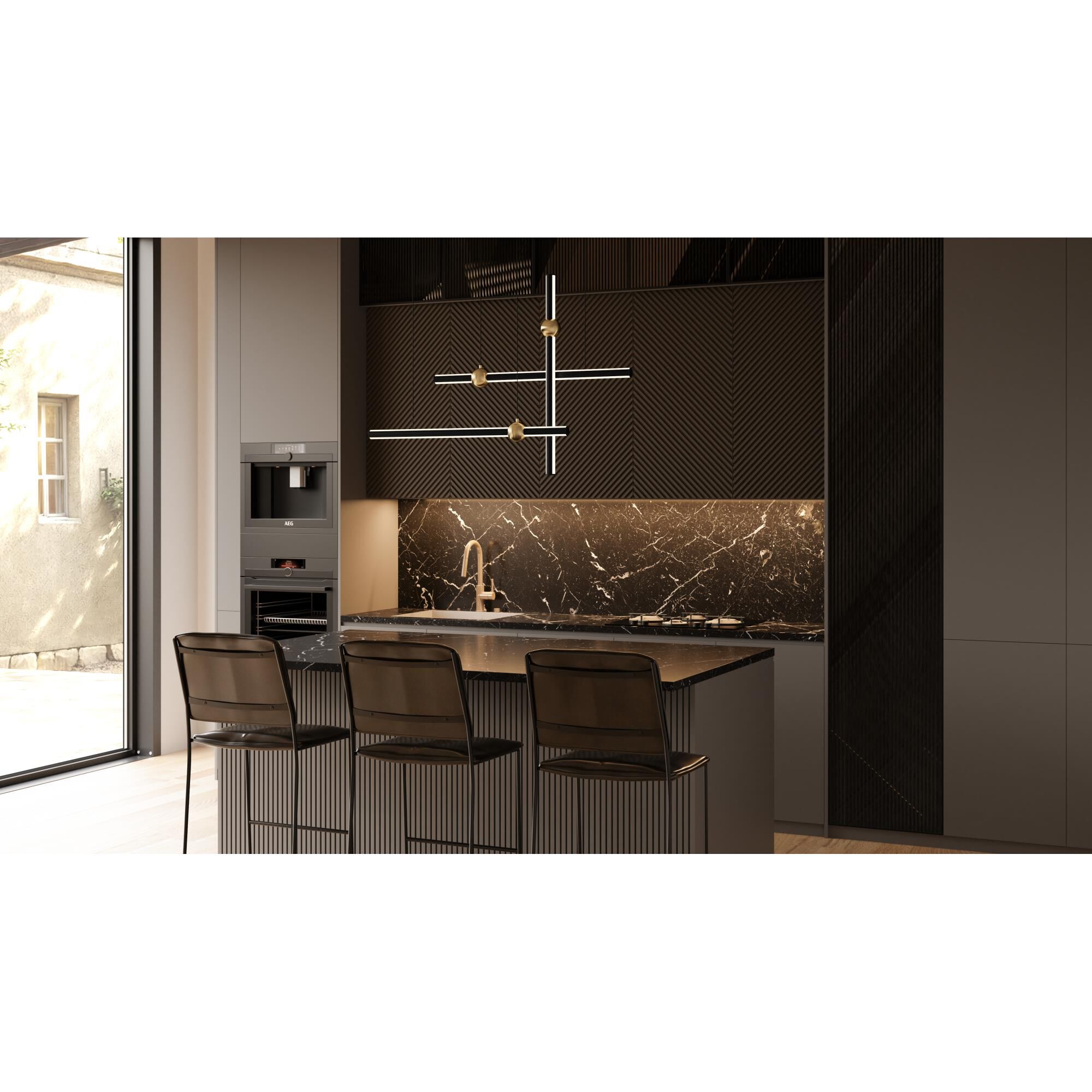 Harvick 44 Inch Linear Suspension Light by Quoizel