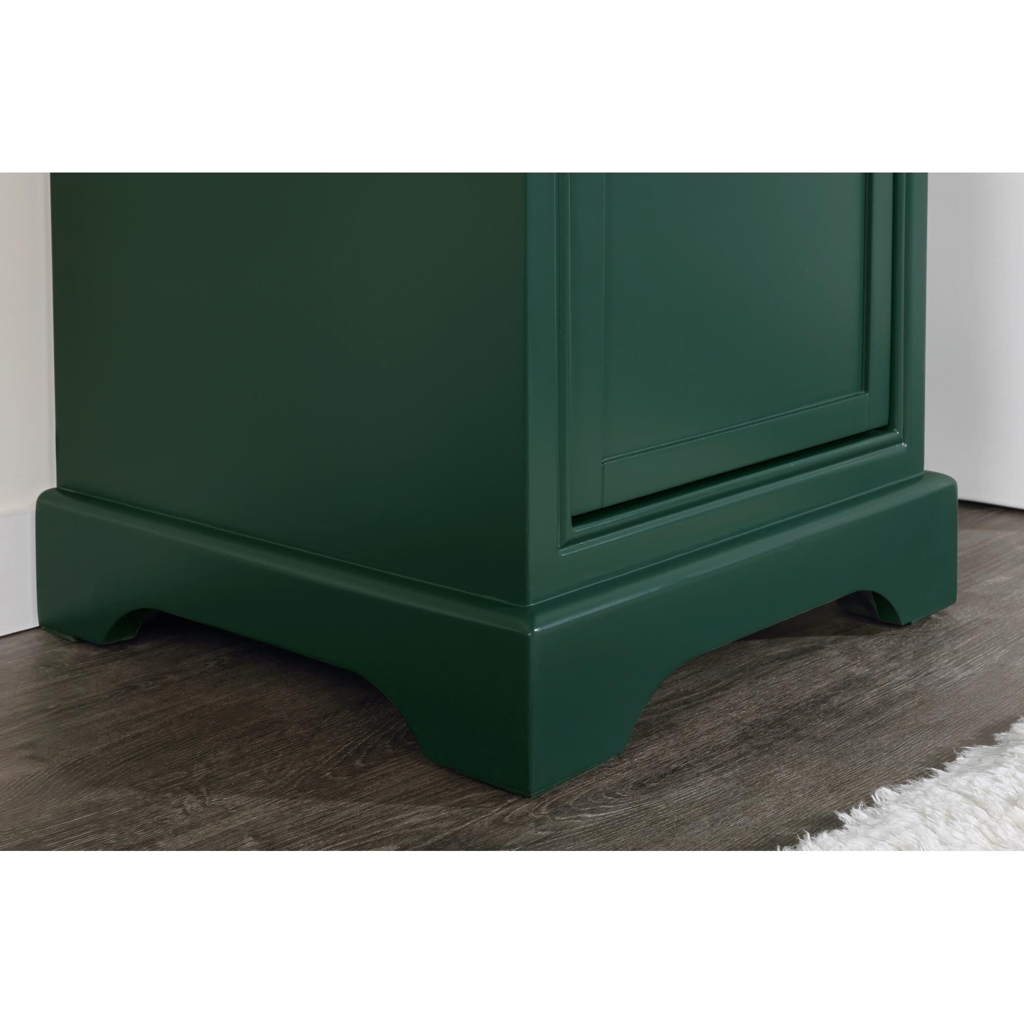 Shown in Green finish