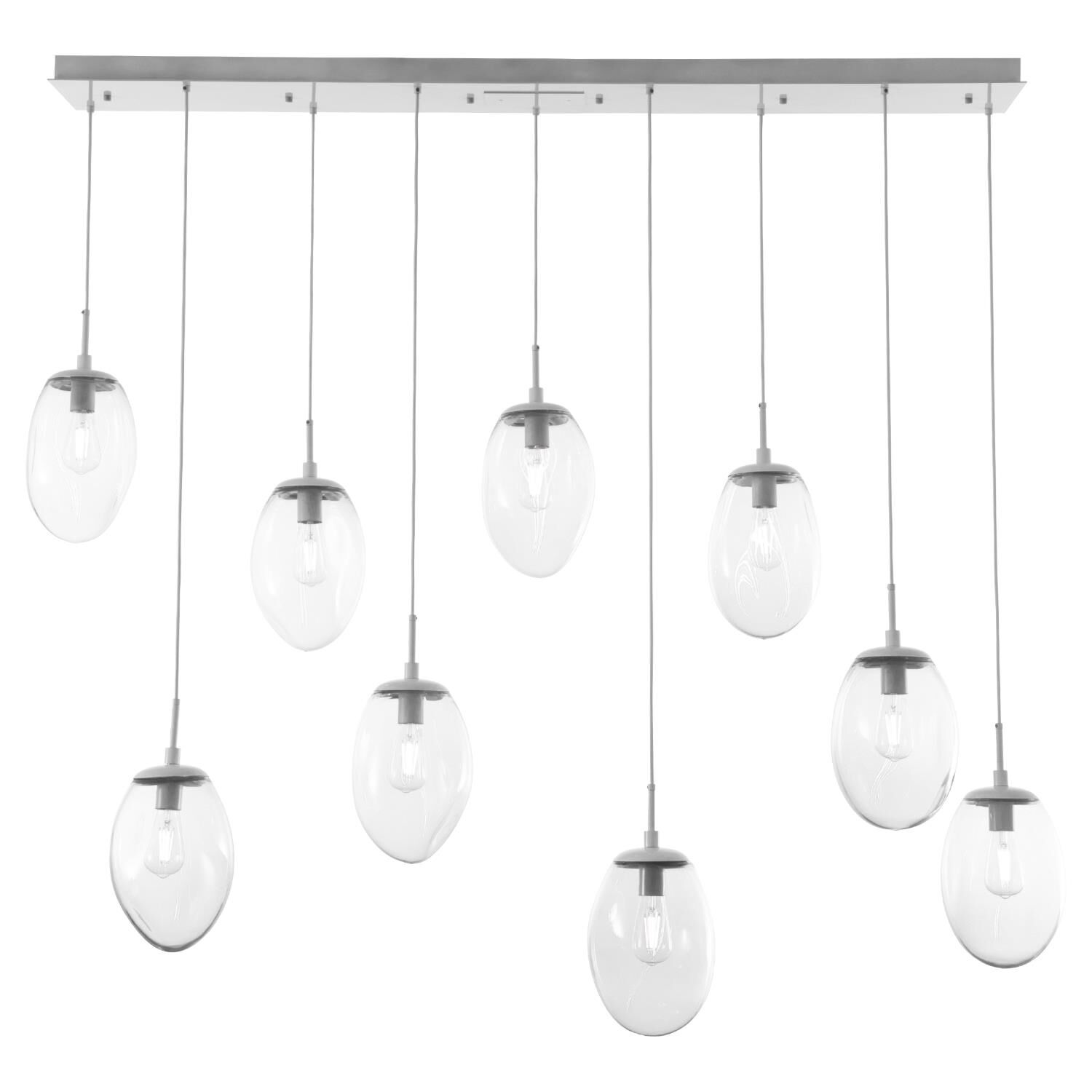 Levi Wilson Nebula 68 Inch 9 Light Linear Suspension Light by Hammerton Studio