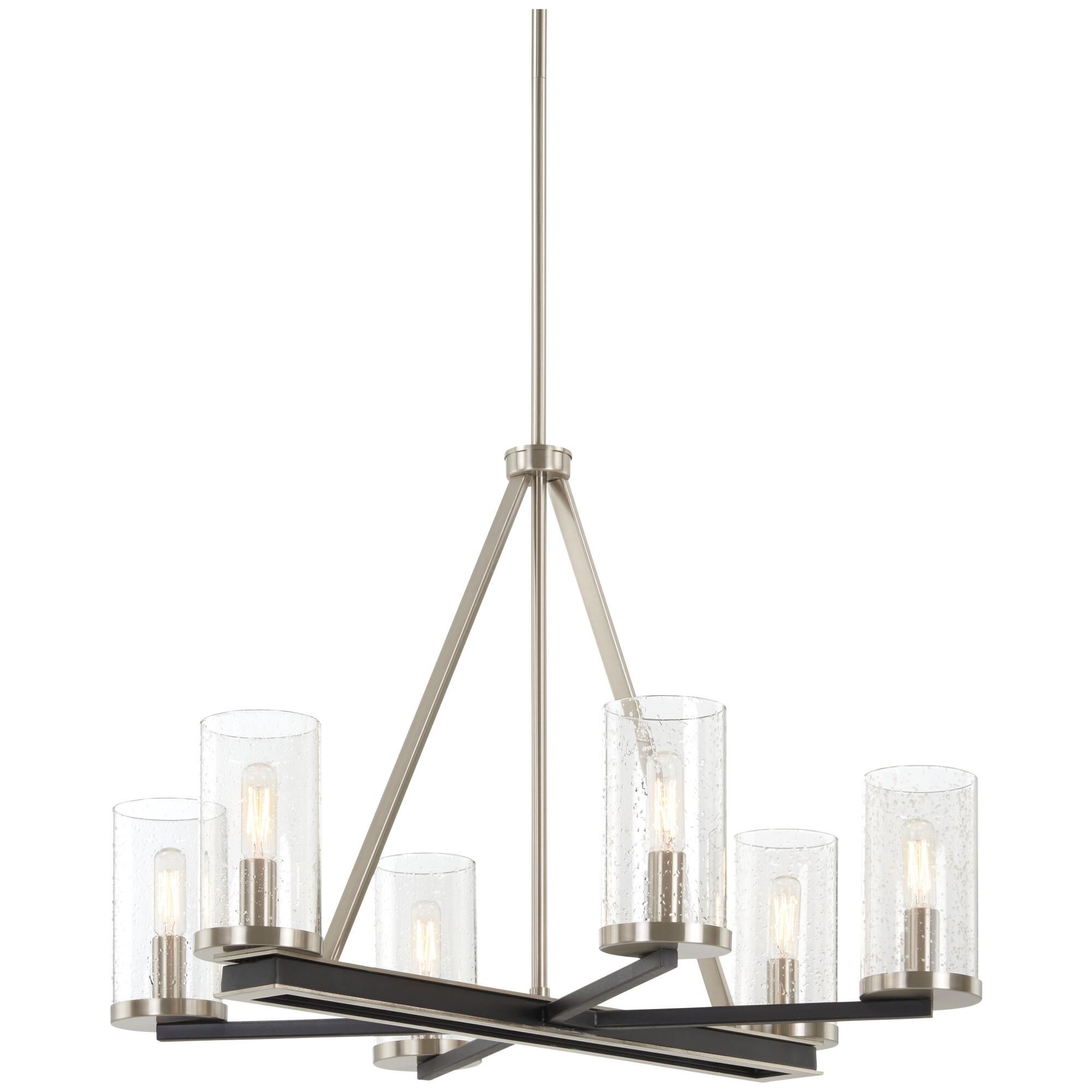 Coles Crossing 26 Inch 6 Light LED Chandelier by Minka Lavery