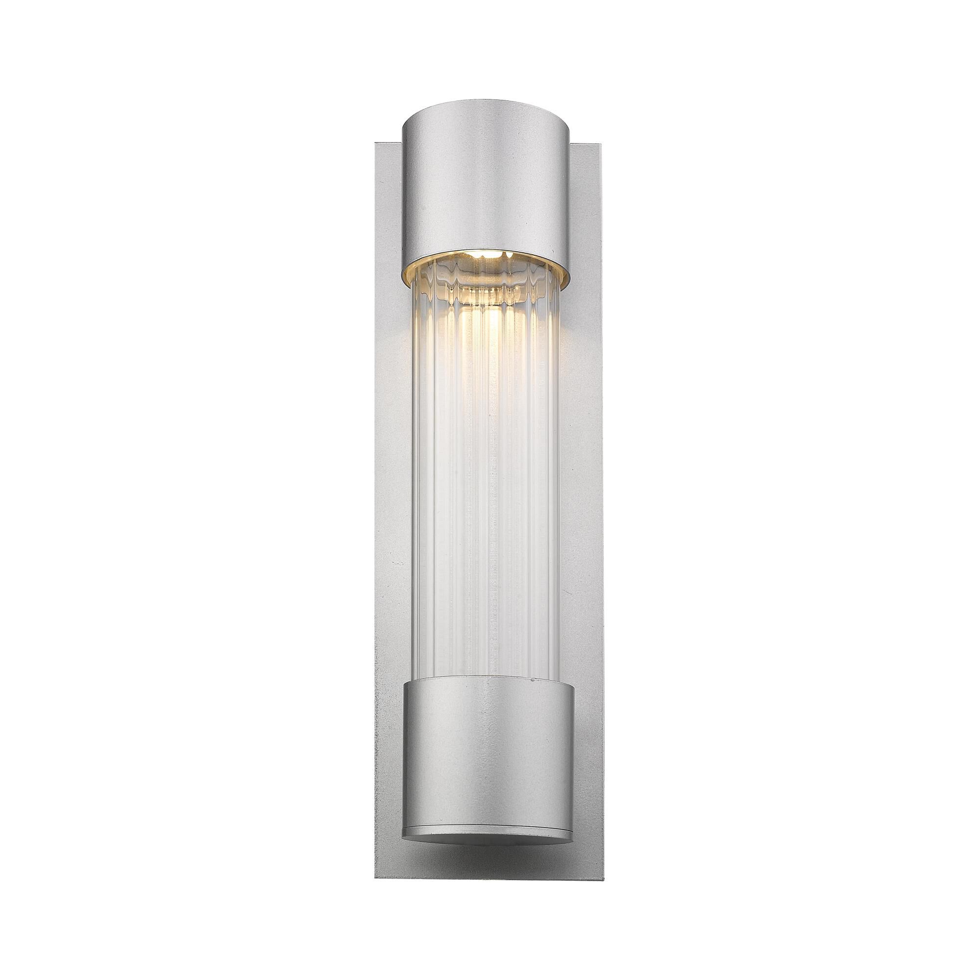 Z-Lite Striate 17 Inch Tall LED Outdoor Wall Light