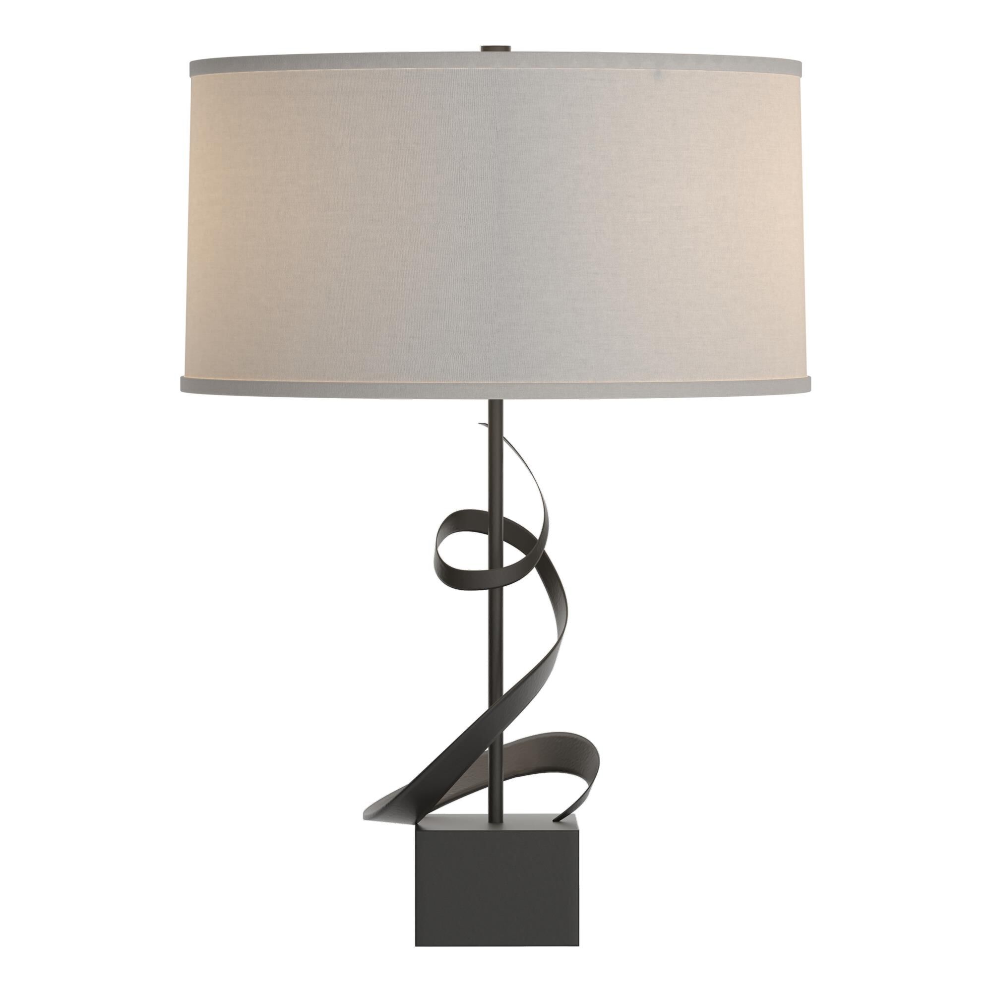 Shown in Black finish and Flax shade