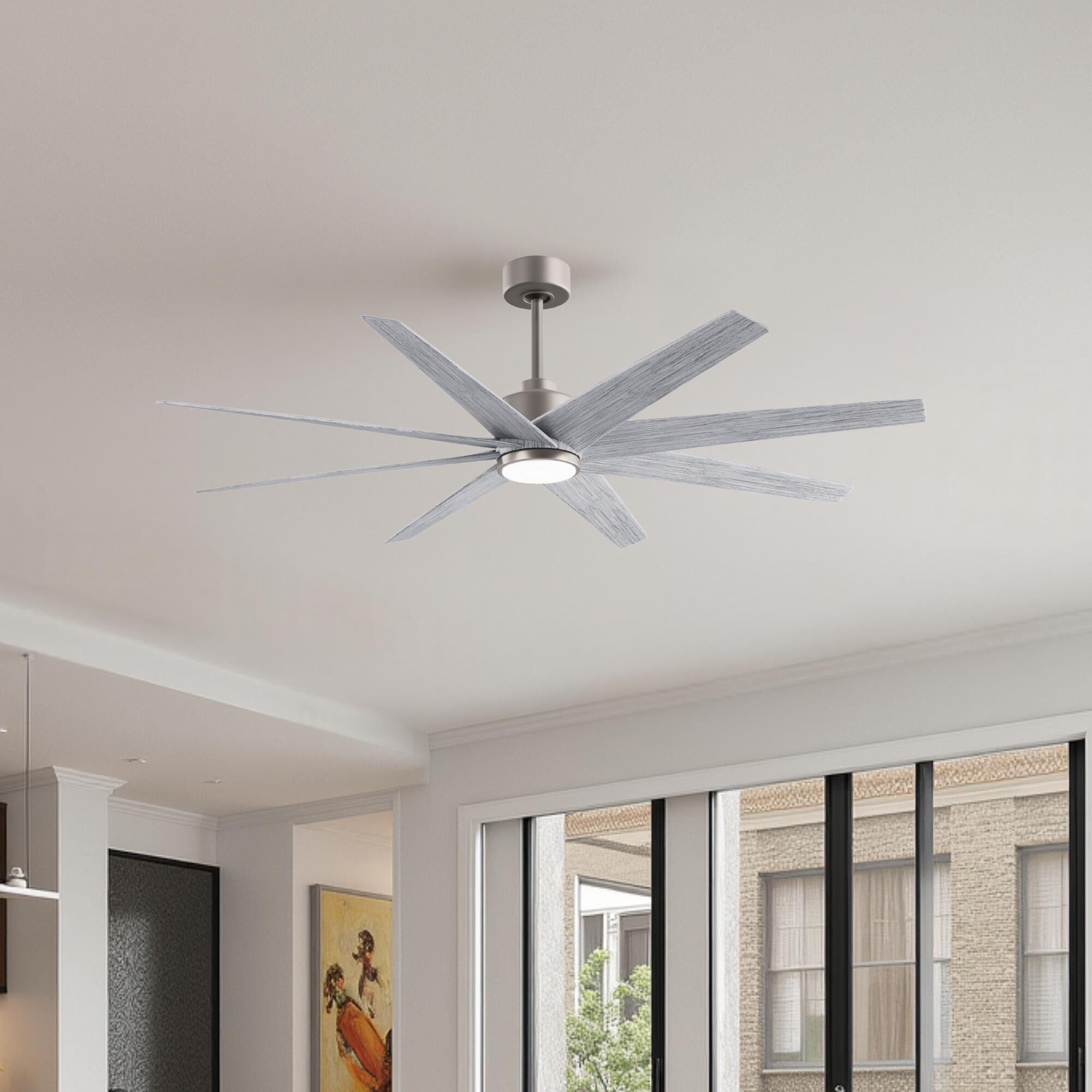 Ariella Outdoor Rated 64 Inch Ceiling Fan with Light Kit by Matthews Fan Company