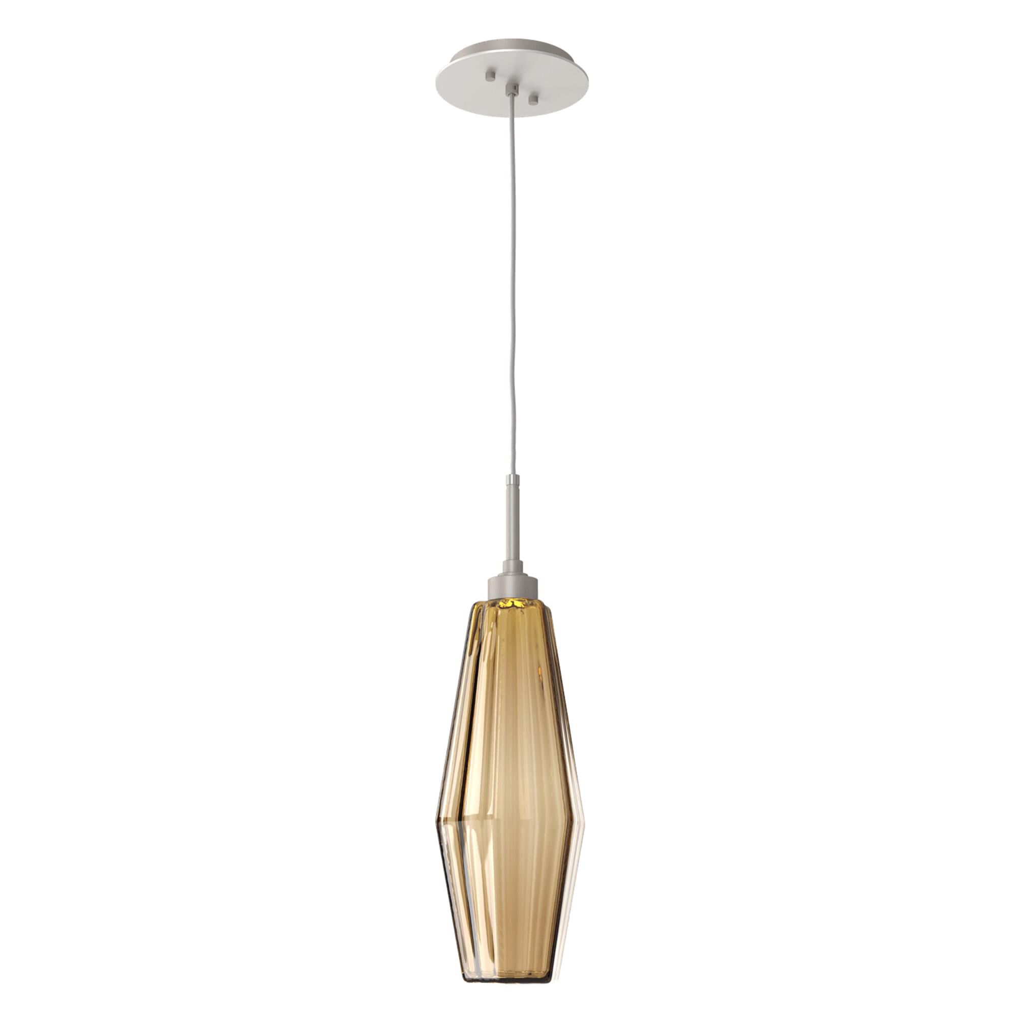 Shown in Metallic Beige Silver finish and Optic Rib Bronze glass
