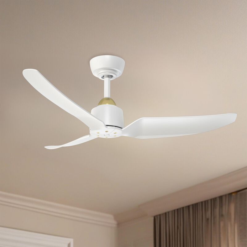 Hugo 42 Inch Flush Mount Fan with Light Kit by Kuzco