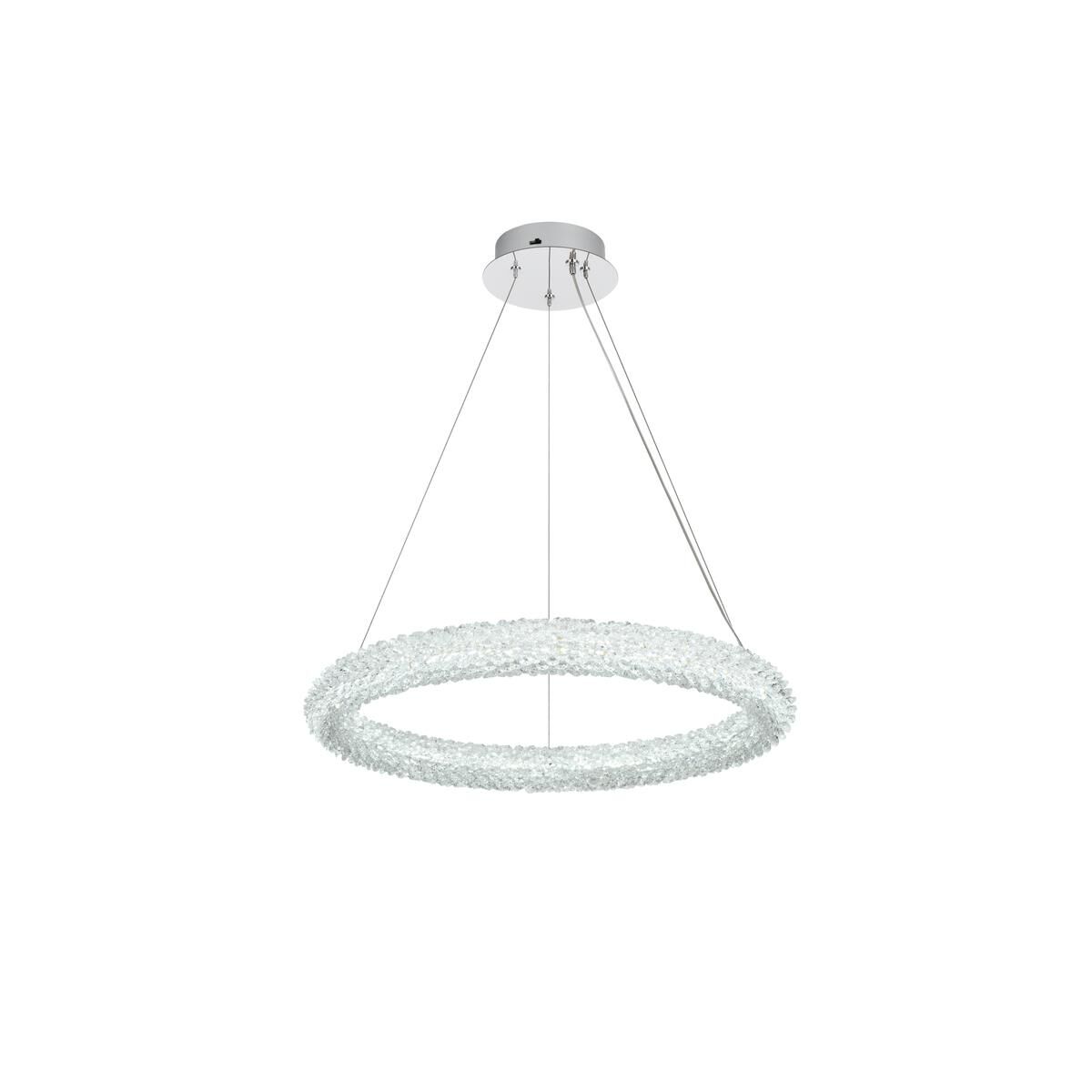 Shown in Chrome finish and Clear Royal Cut crystal