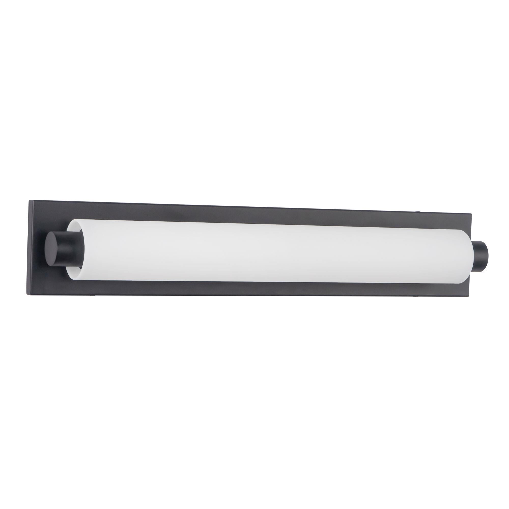 Shown in Black finish and Matte Opal glass