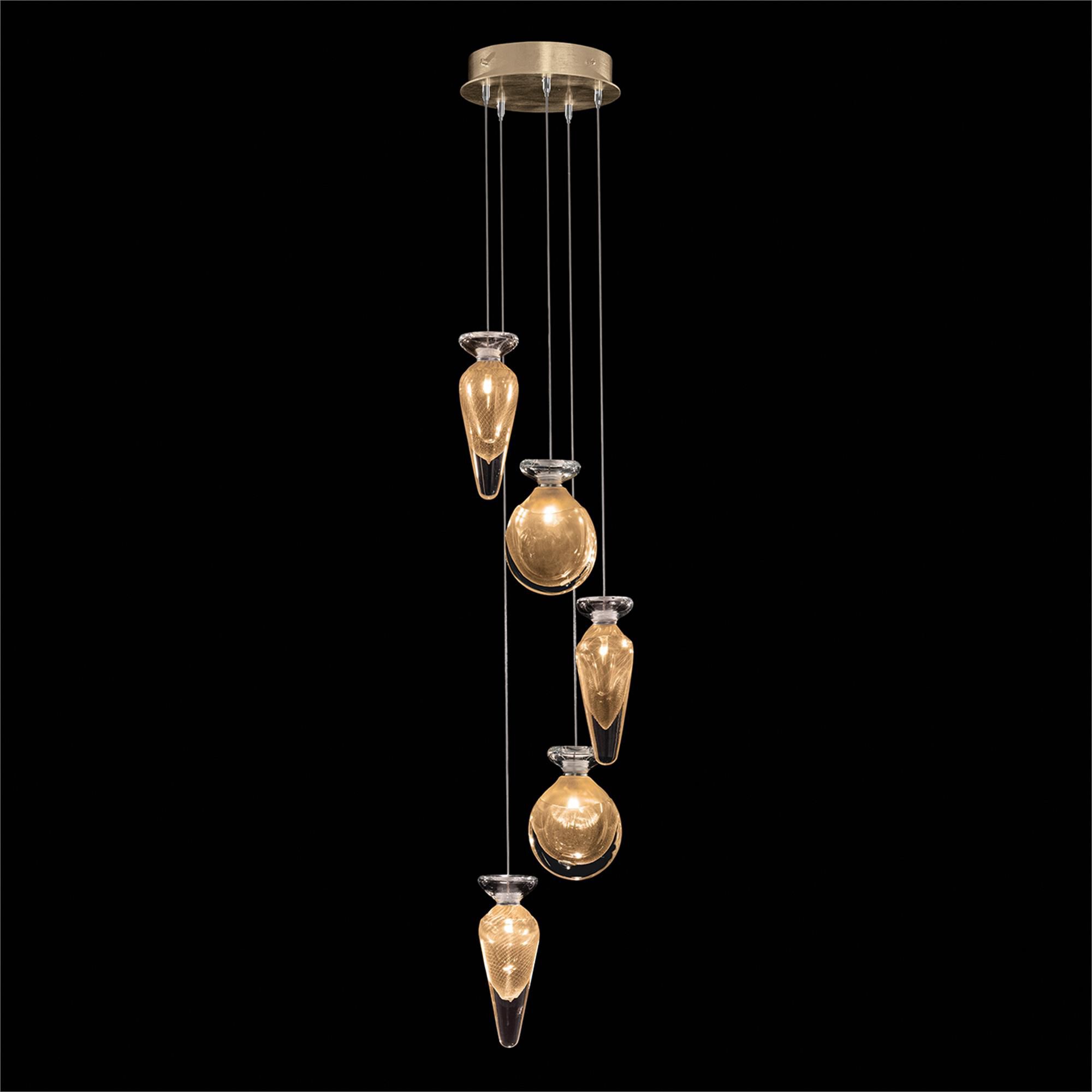 Essence Multi Light Pendant by Fine Art Handcrafted Lighting