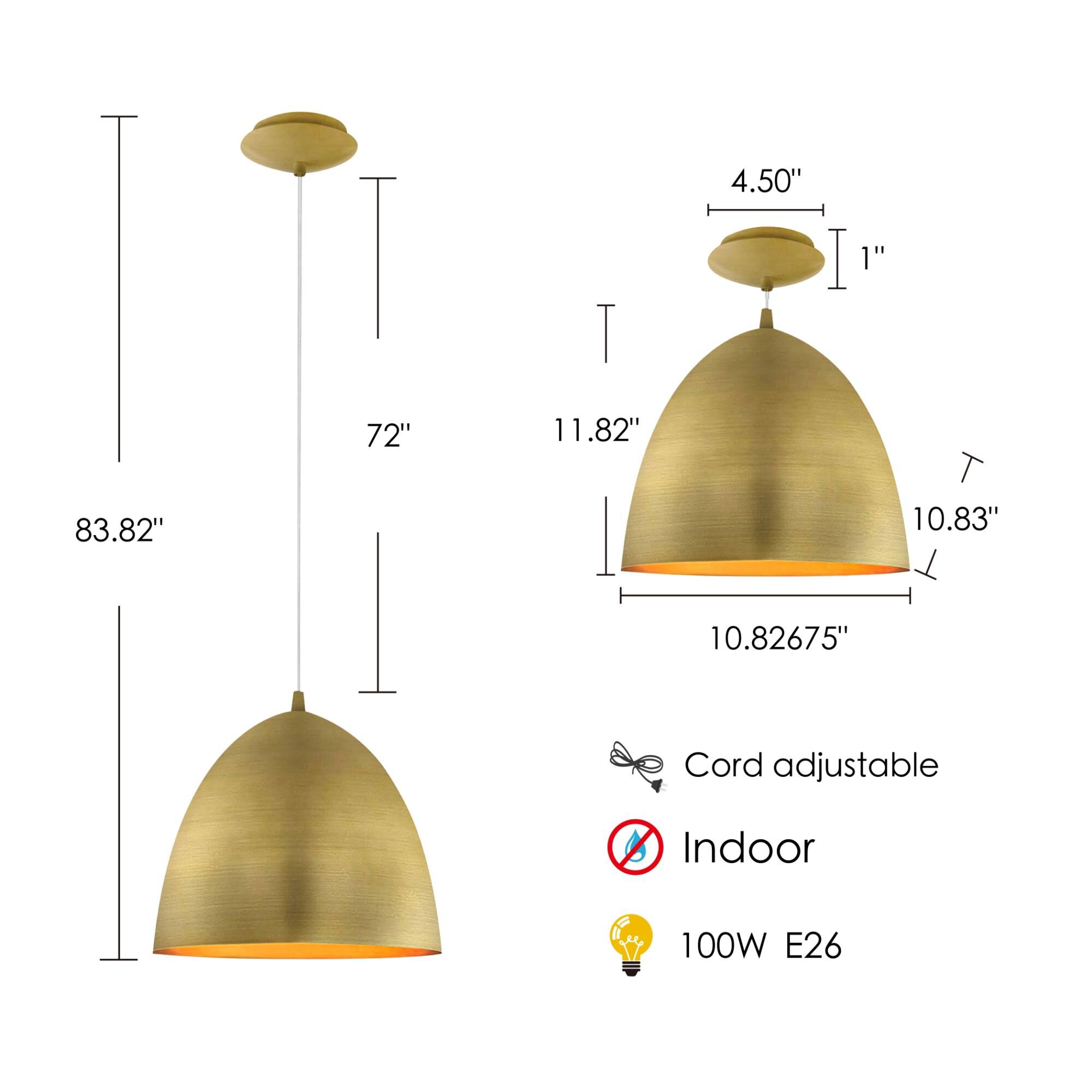 Eglo Lighting Eglo Coretto 10 Inch Mini Pendant